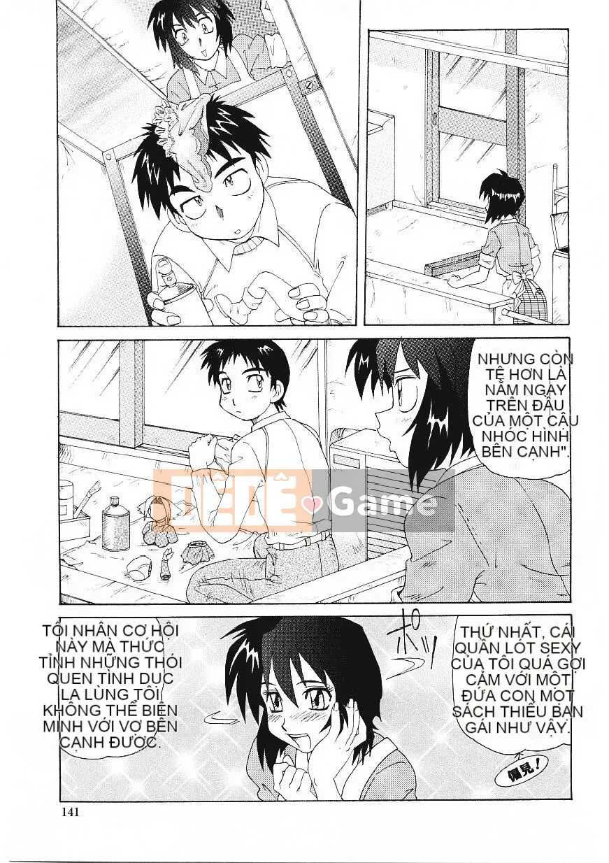 [Morris] Ham muốn trong cốc thủy tinh