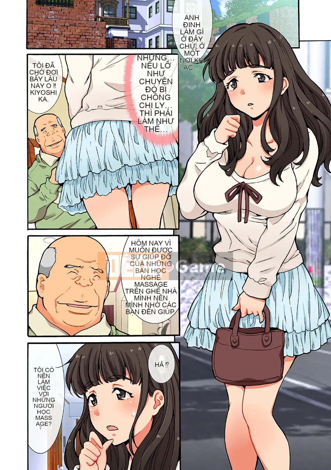 [Yasunaga Oyama] Stained Married Woman Massage Club