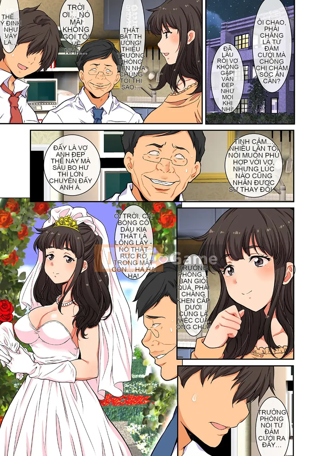 [Yasunaga Oyama] Stained Married Woman Massage Club