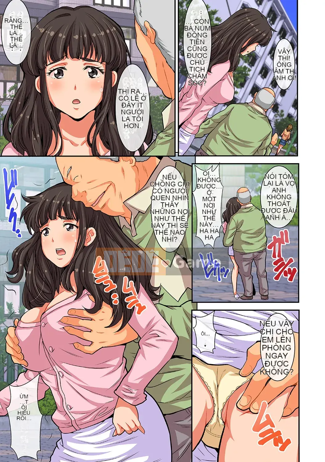 [Yasunaga Oyama] Stained Married Woman Massage Club