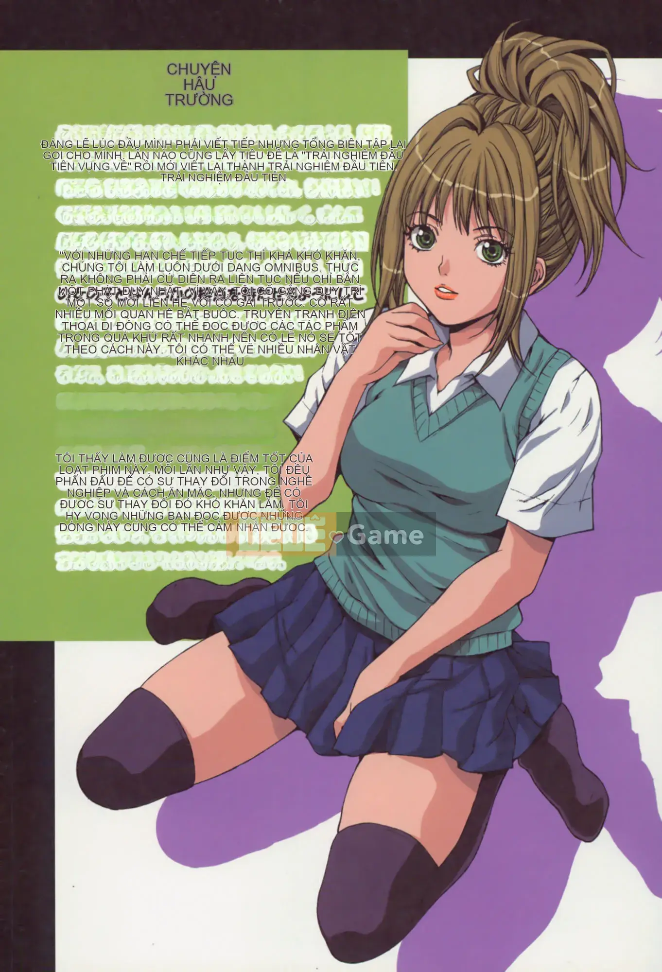 [Yasunaga Oyama] Tiếp sức trải nghiệm đầu tiên của cô gái