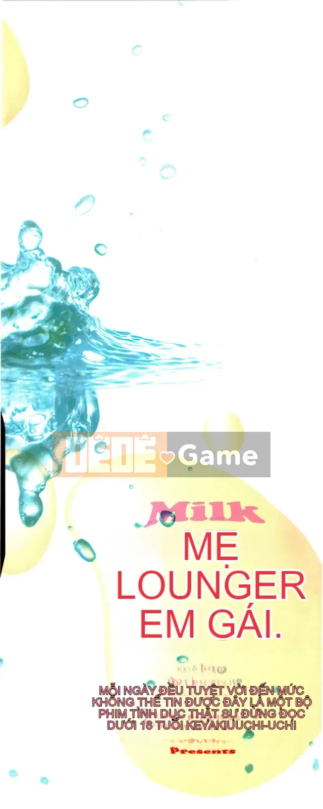[Uchiuchi Keyaki] Sữa Yo Mẹ Yo Chị!!