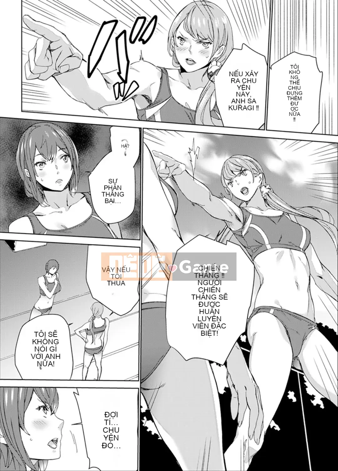 [OUMA] Điền kinh nữ Nakaiki trong khóa huấn luyện SEX đặc biệt ~ Hông của huấn luyện viên quá dữ dội, không tốt! [Bản hoàn chỉnh]