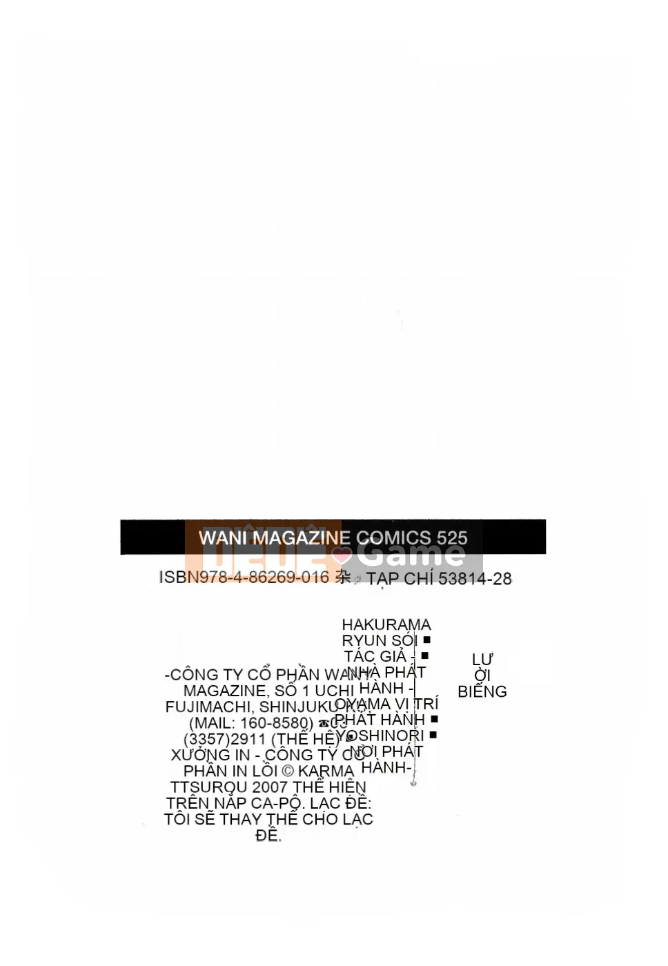 [Rồng Sói Karuma] Hebereke