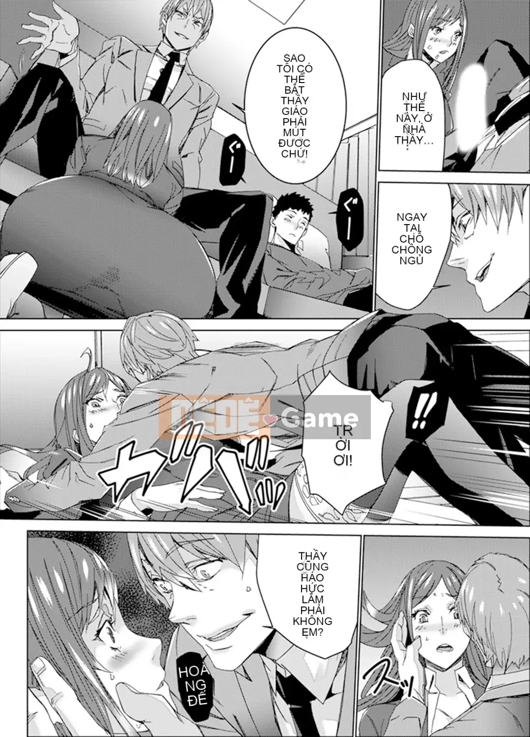 [OUMA] Săn tìm giáo viên đã kết hôn ~Sensei, cô có ướt trước mặt chồng mình không?