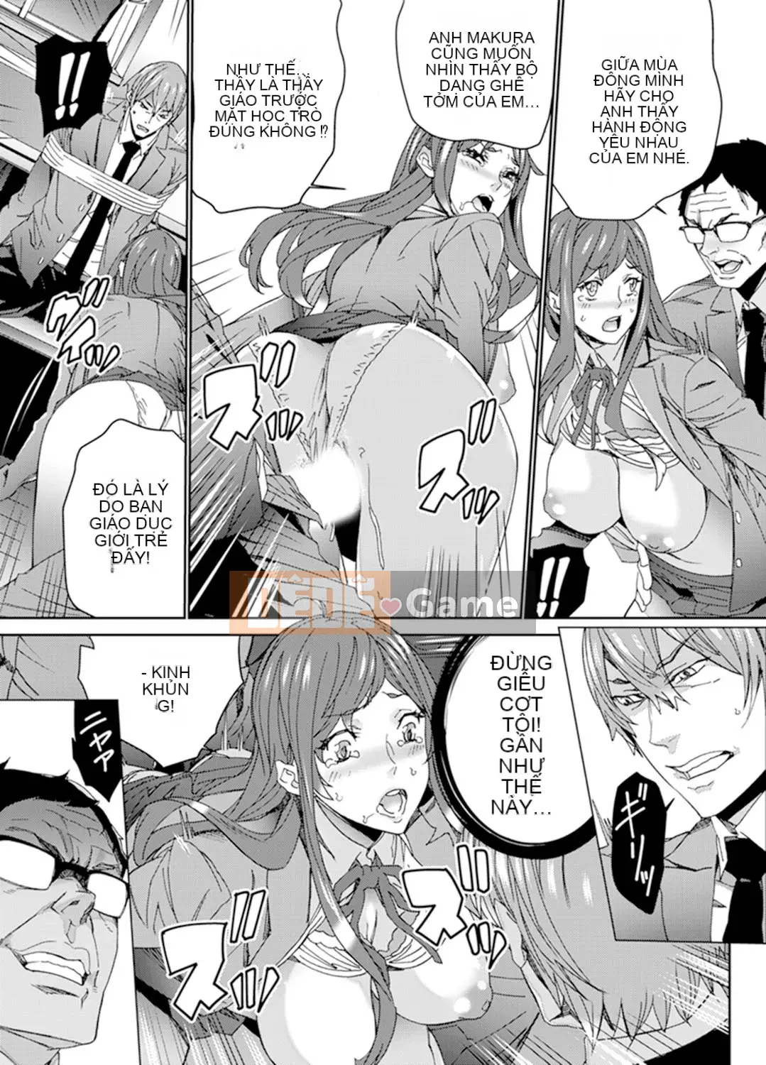 [OUMA] Săn tìm giáo viên đã kết hôn ~Sensei, cô có ướt trước mặt chồng mình không?