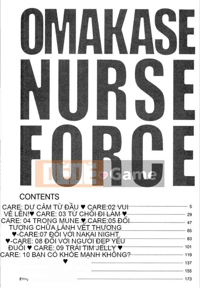 [usi] Lực lượng y tá Omakase [Kỹ thuật số]
