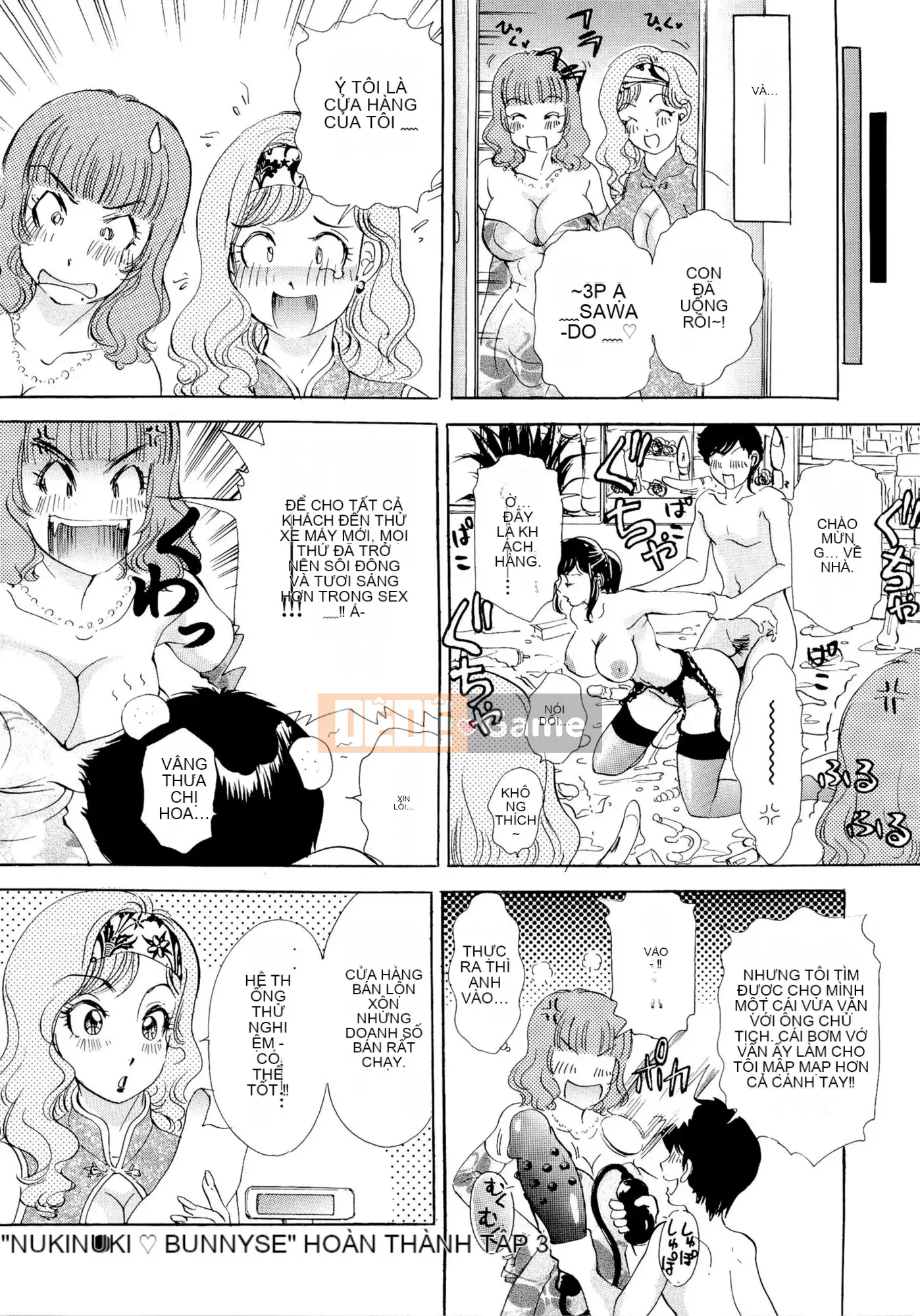 [The Amanoja9] Những chú thỏ Nukinuki