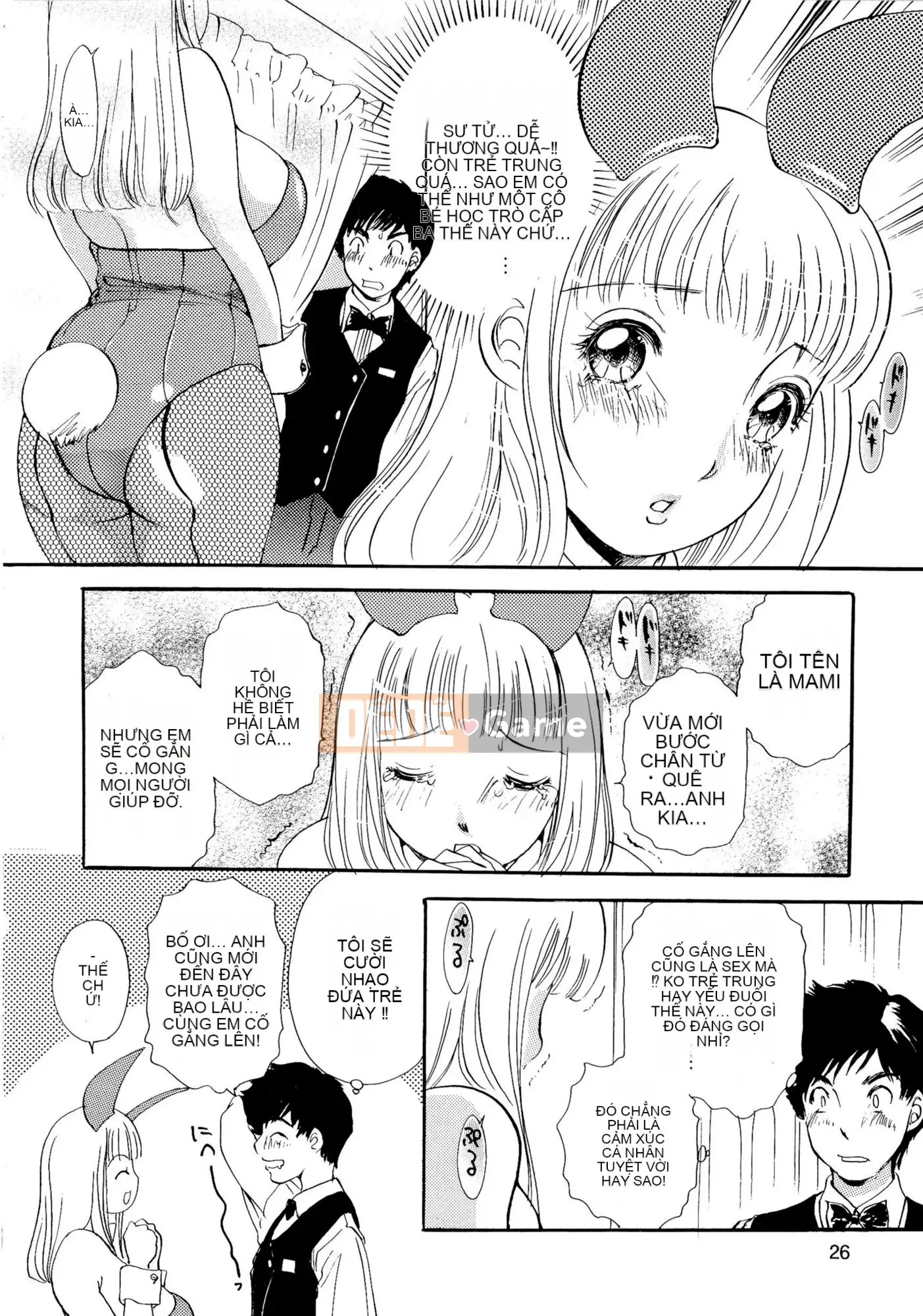 [The Amanoja9] BUNNYS Hoảng sợ