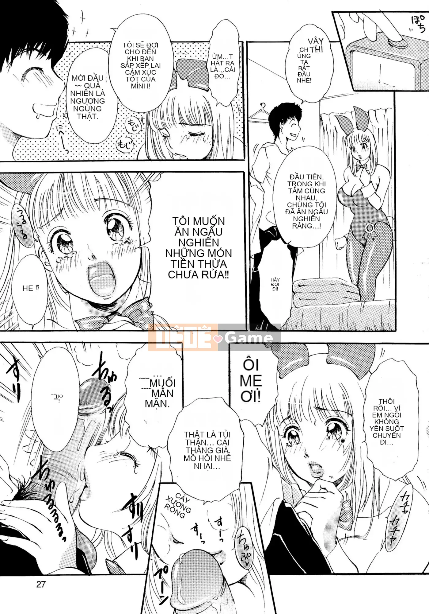 [The Amanoja9] BUNNYS Hoảng sợ