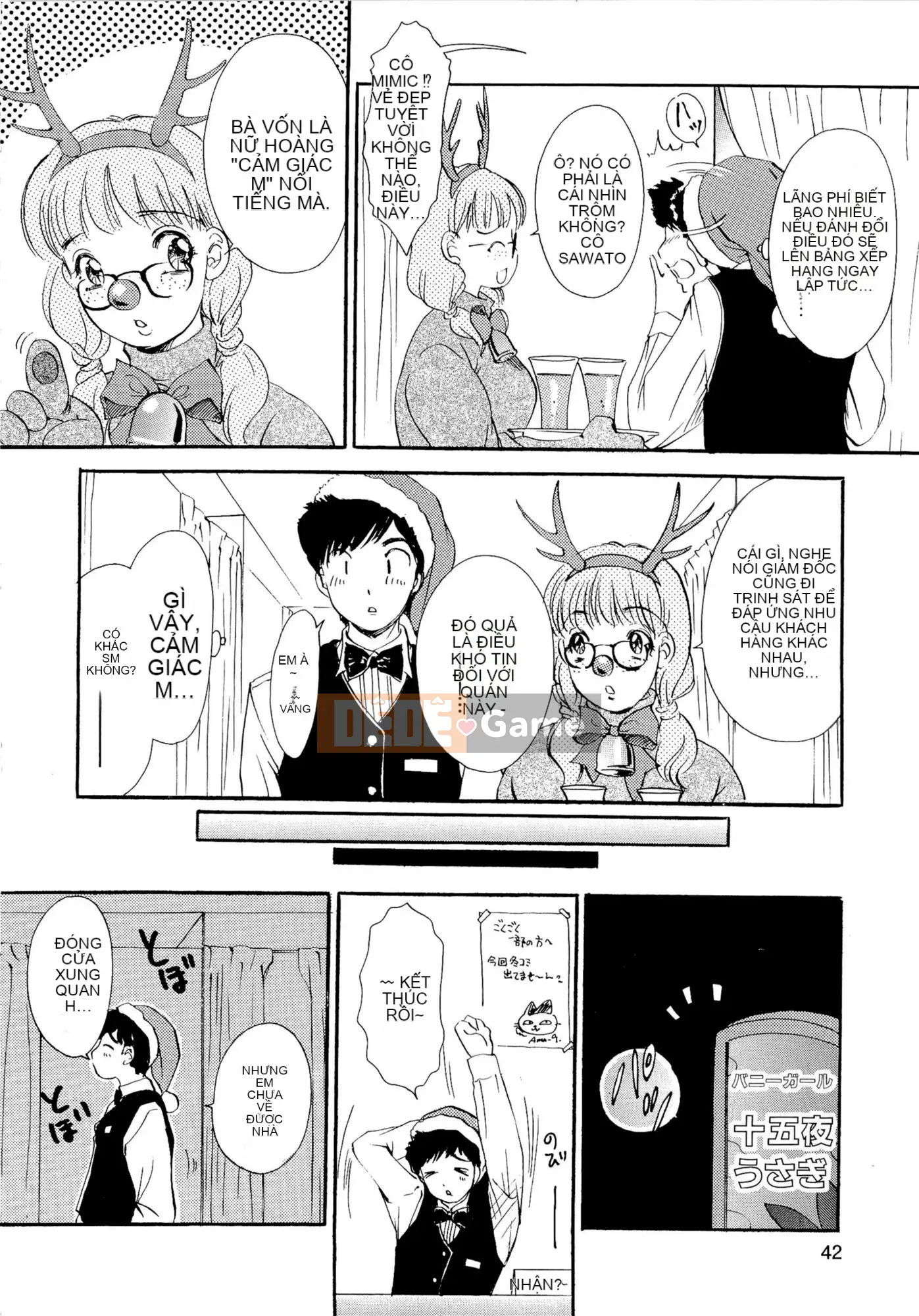 [The Amanoja9] BUNNYS Hoảng sợ