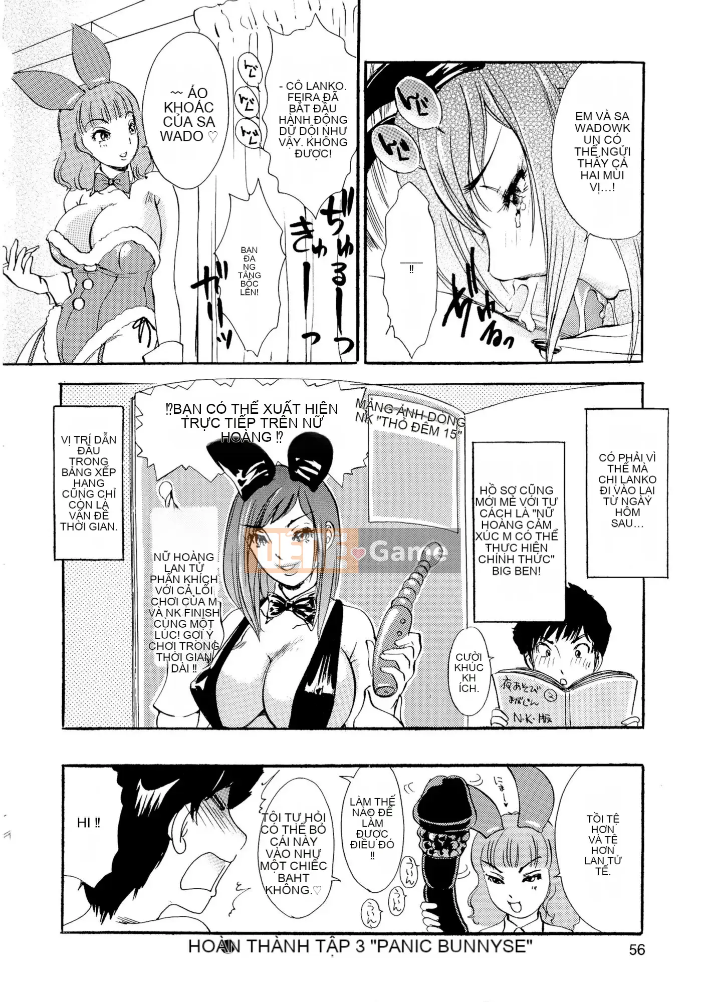 [The Amanoja9] BUNNYS Hoảng sợ