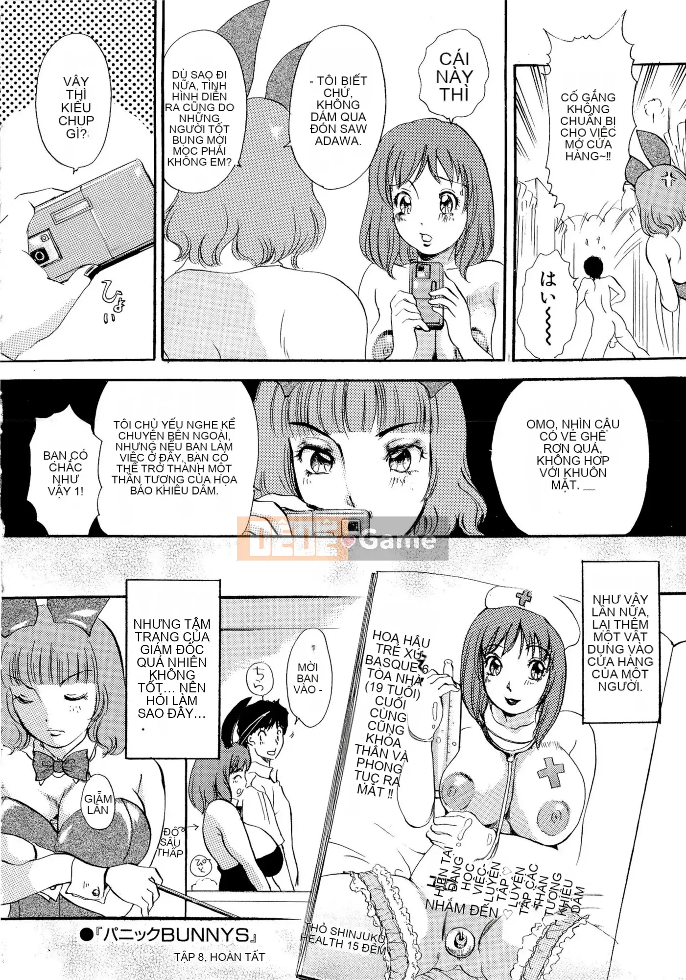 [The Amanoja9] BUNNYS Hoảng sợ