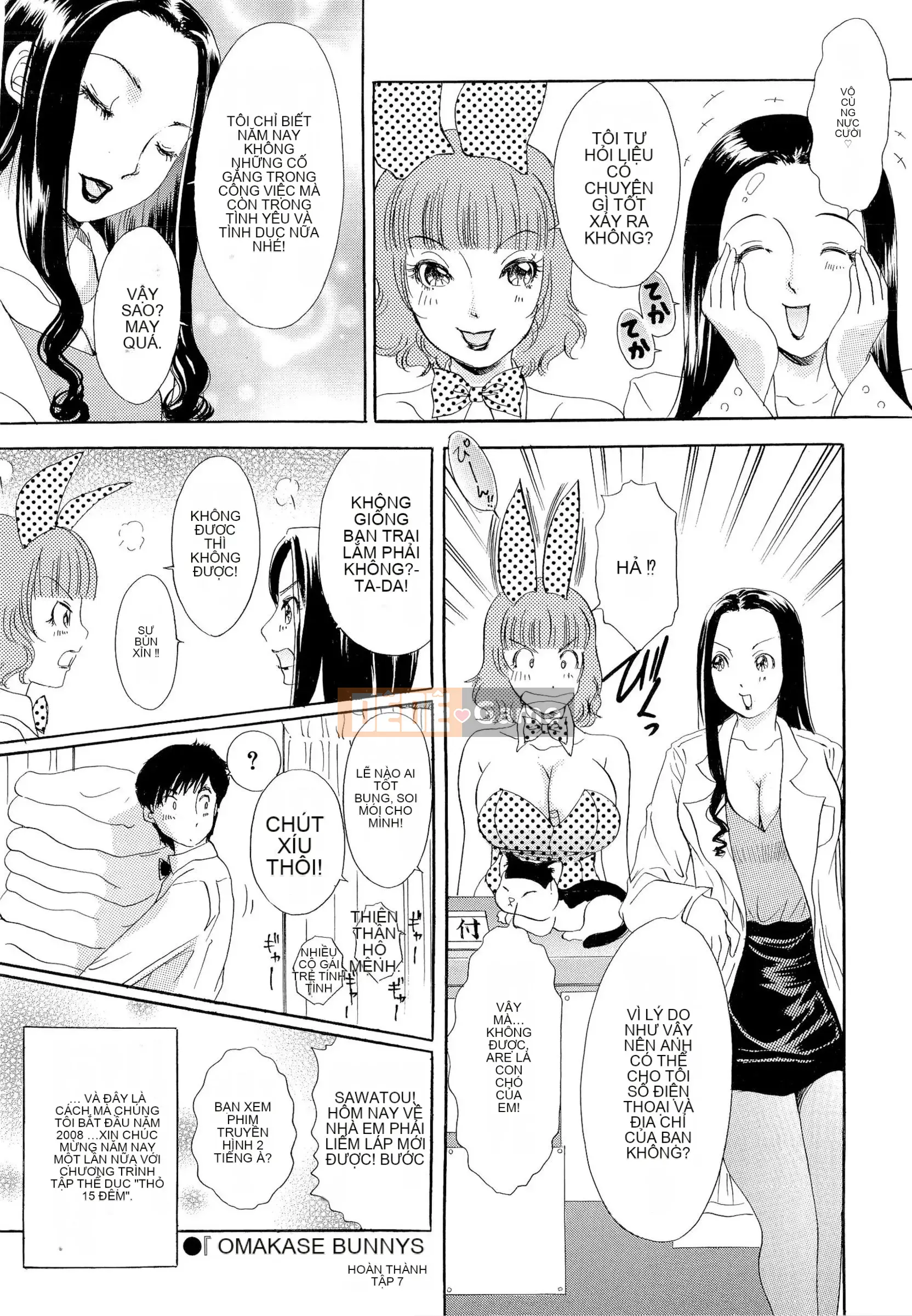 [The Amanoja9] Những chú thỏ Omakase