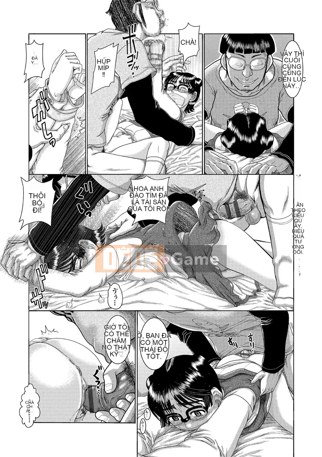 [Awajihimeji] Cô gái nói, "Higii!