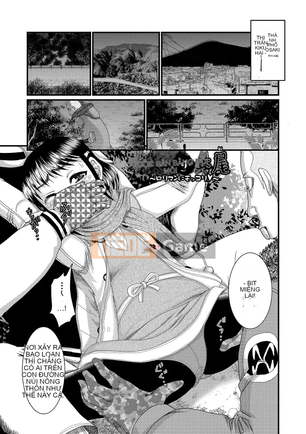 [Awajihimeji] Cô gái nói, "Higii!