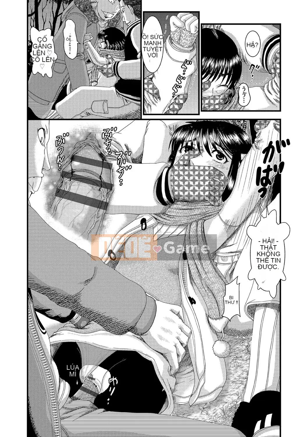 [Awajihimeji] Cô gái nói, "Higii!