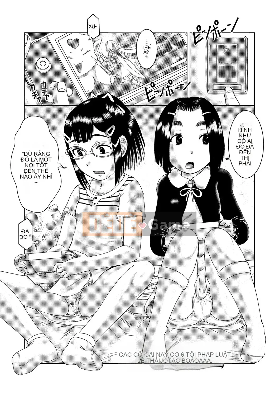 [Awajihimeji] Cô gái nói, "Higii!