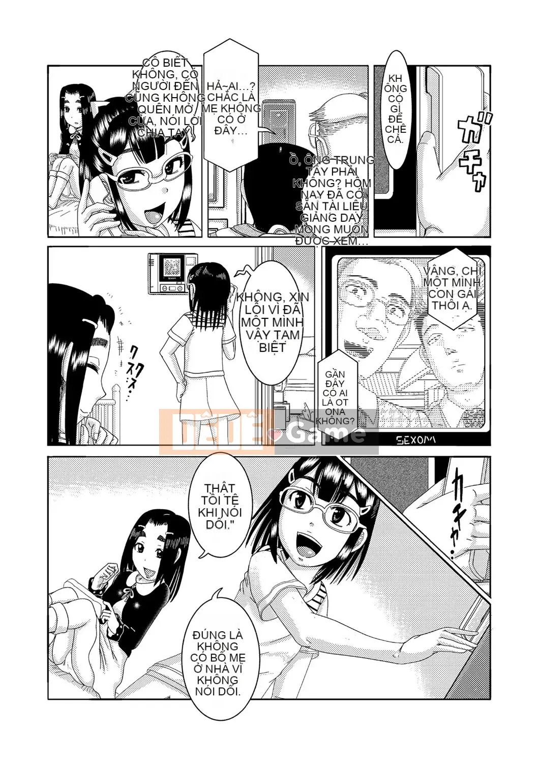 [Awajihimeji] Cô gái nói, "Higii!