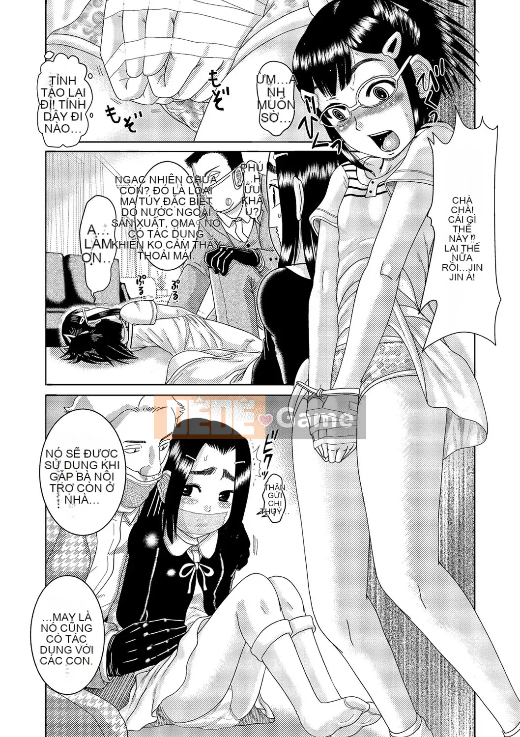 [Awajihimeji] Cô gái nói, "Higii!