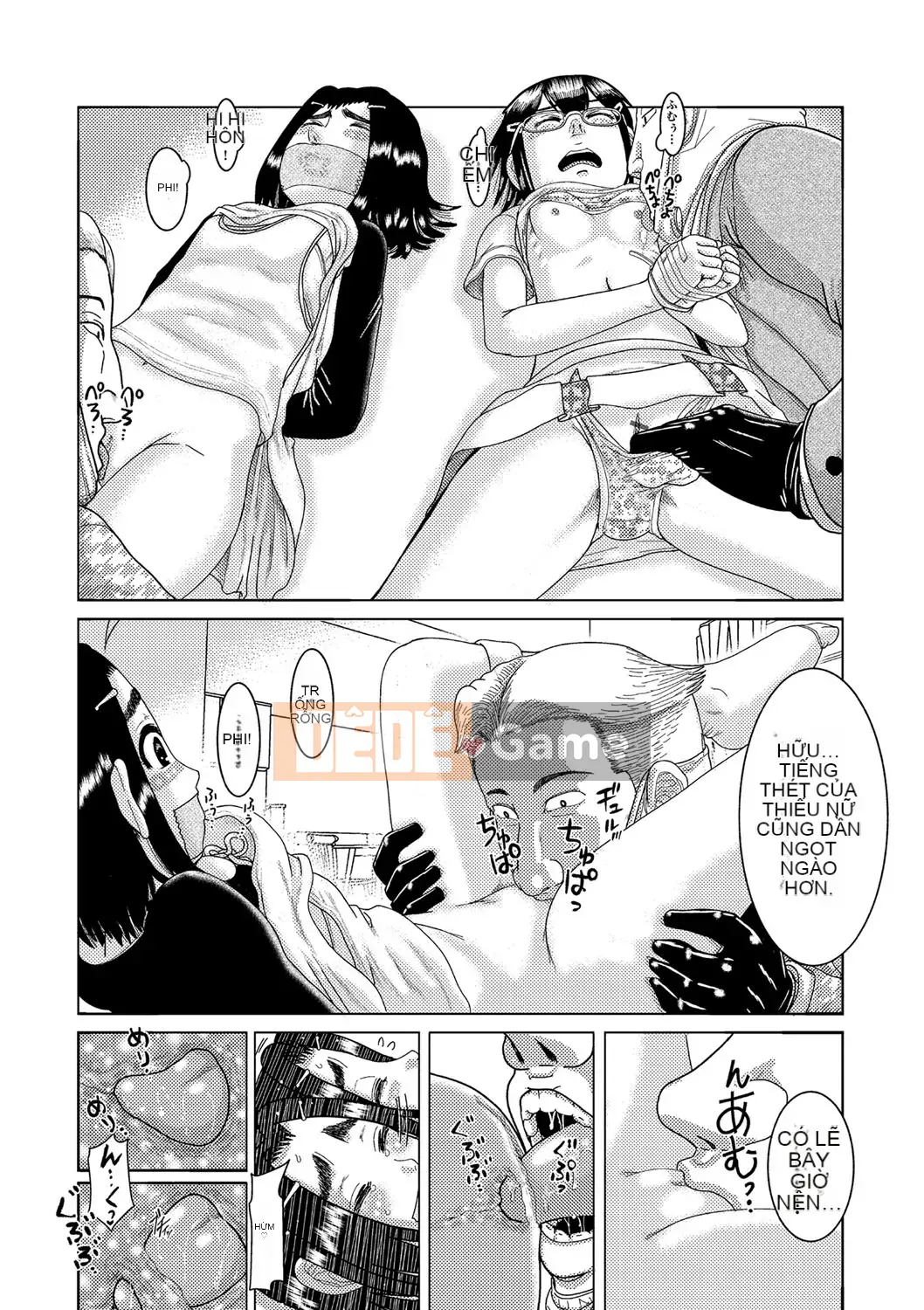 [Awajihimeji] Cô gái nói, "Higii!