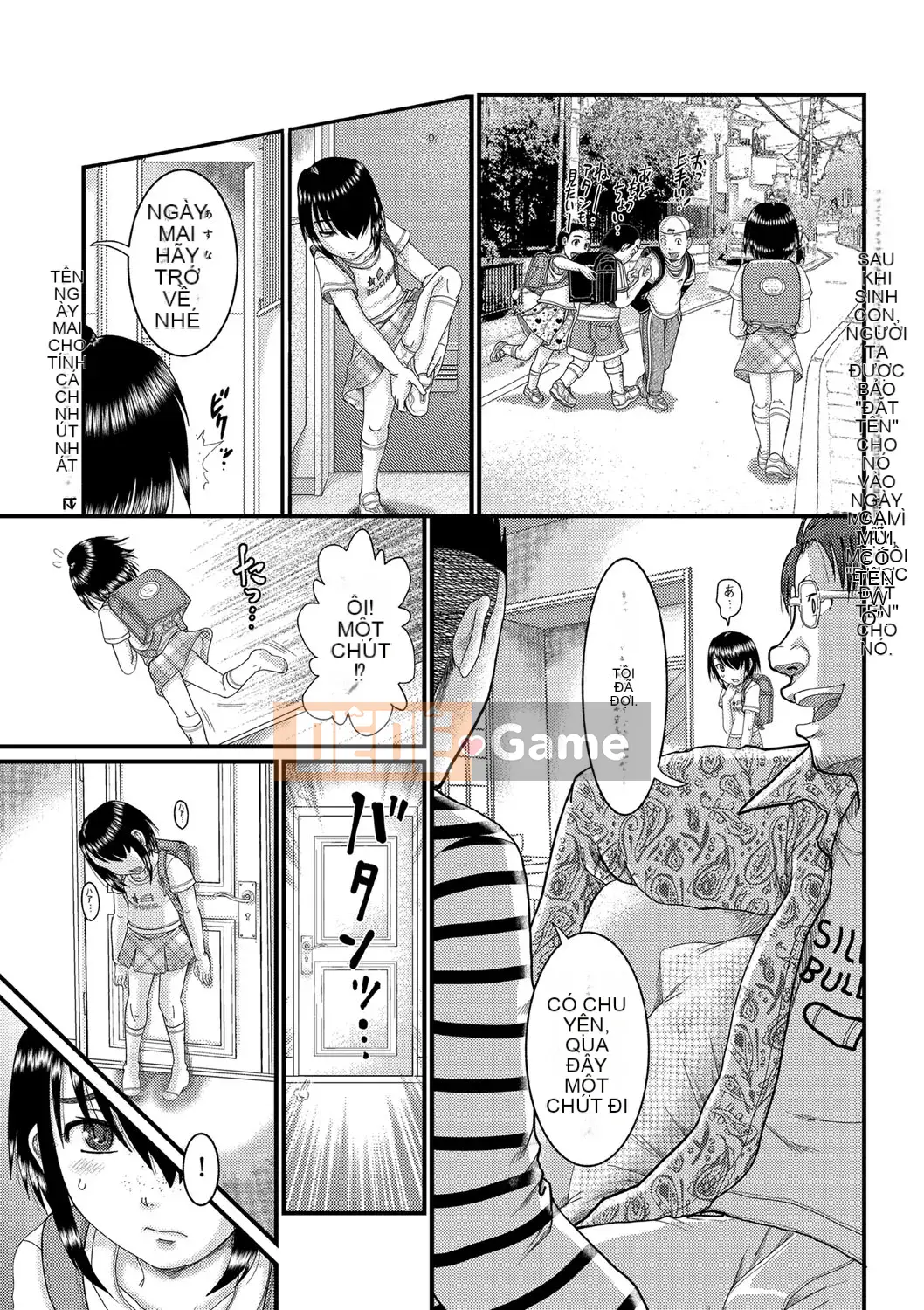 [Awajihimeji] Cô gái nói, "Higii!