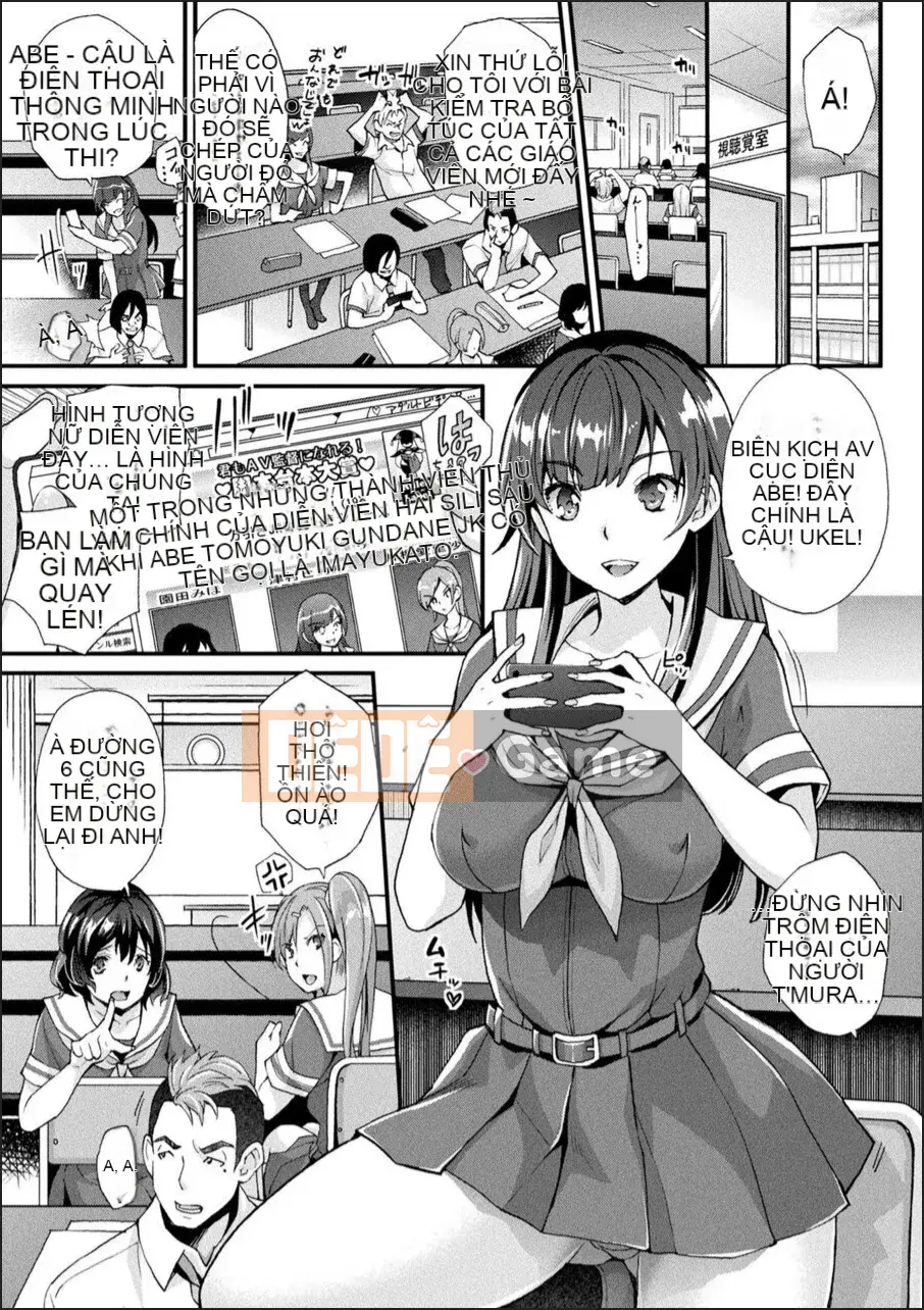 [Rakujin] Abandon-100 Lớp Học Bí Ẩn Bạn Không Thể Rời Đi Nuki-E-book Phiên bản giới hạn với Nhà thiết kế nhân vật & Bộ sưu tập minh họa màu quý giá