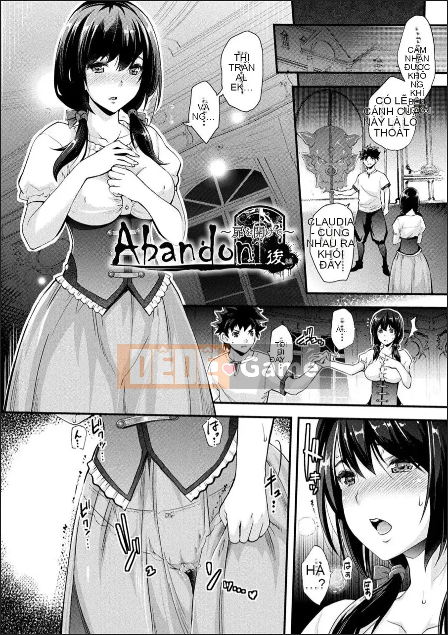 [Rakujin] Abandon-100 Lớp Học Bí Ẩn Bạn Không Thể Rời Đi Nuki-E-book Phiên bản giới hạn với Nhà thiết kế nhân vật & Bộ sưu tập minh họa màu quý giá