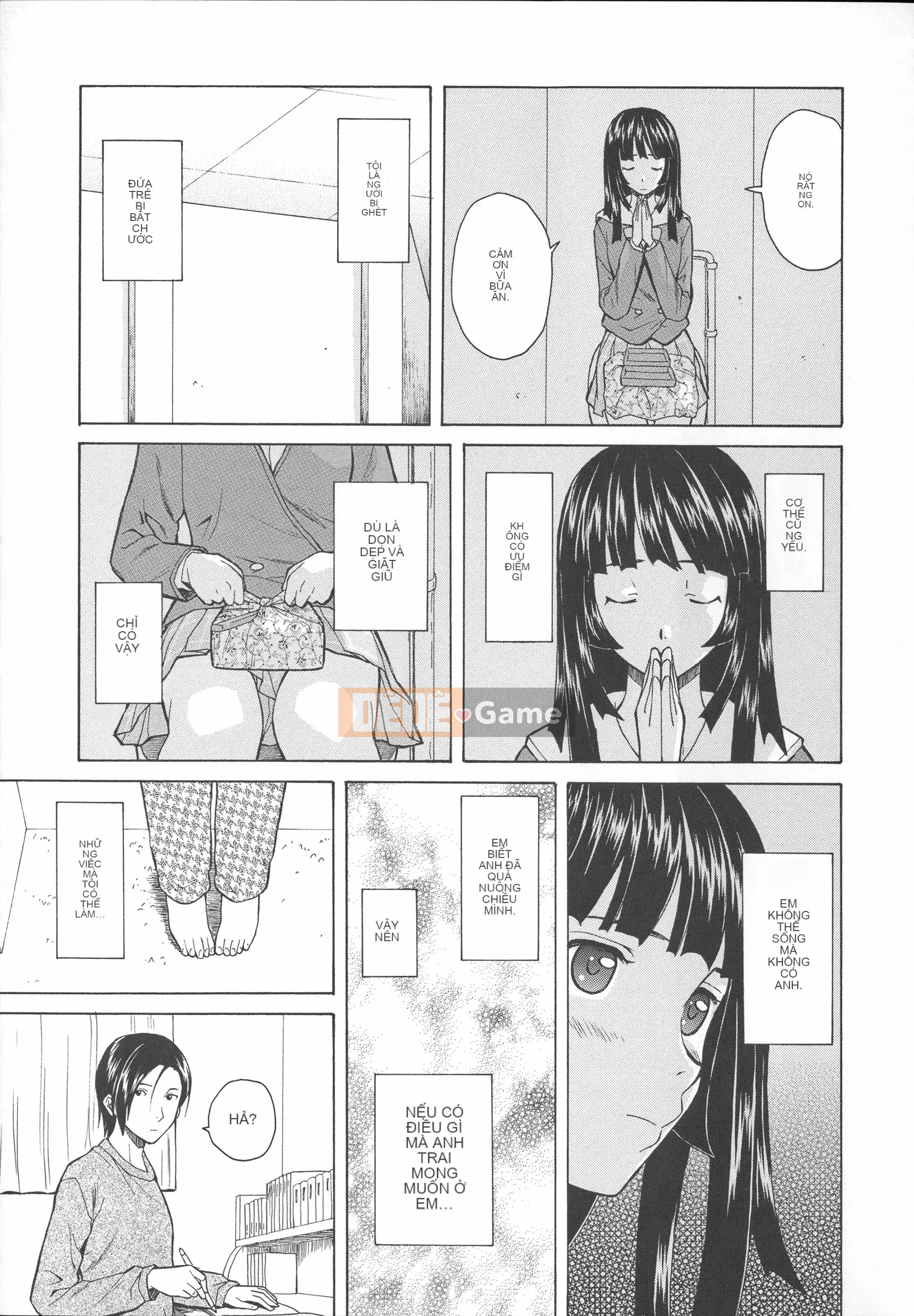 [Kaede Fang] Hoàn cảnh của anh chị em.