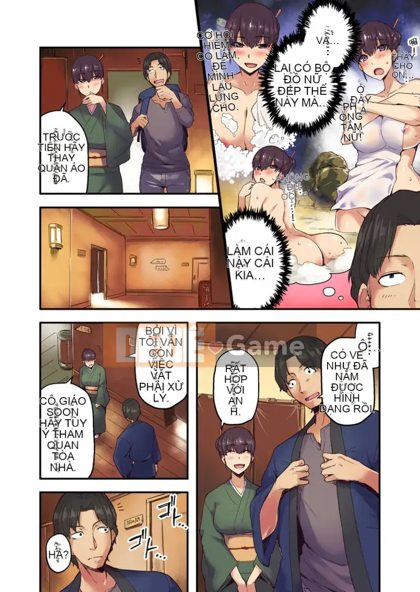 [Yonezo] Vếu sống trong ryokan ~Bạn sẽ không phát hiện ra ngay cả khi bạn quan hệ tình dục trong bồn tắm nhiều mây~ Ch.1-9