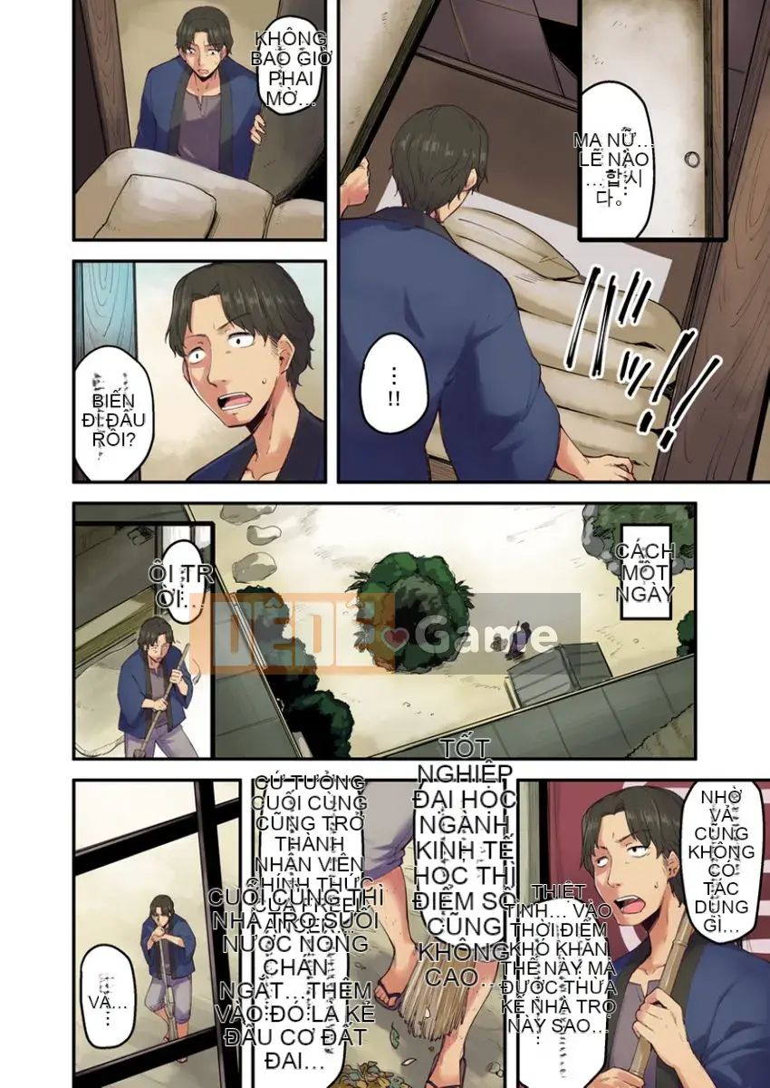 [Yonezo] Vếu sống trong ryokan ~Bạn sẽ không phát hiện ra ngay cả khi bạn quan hệ tình dục trong bồn tắm nhiều mây~ Ch.1-9