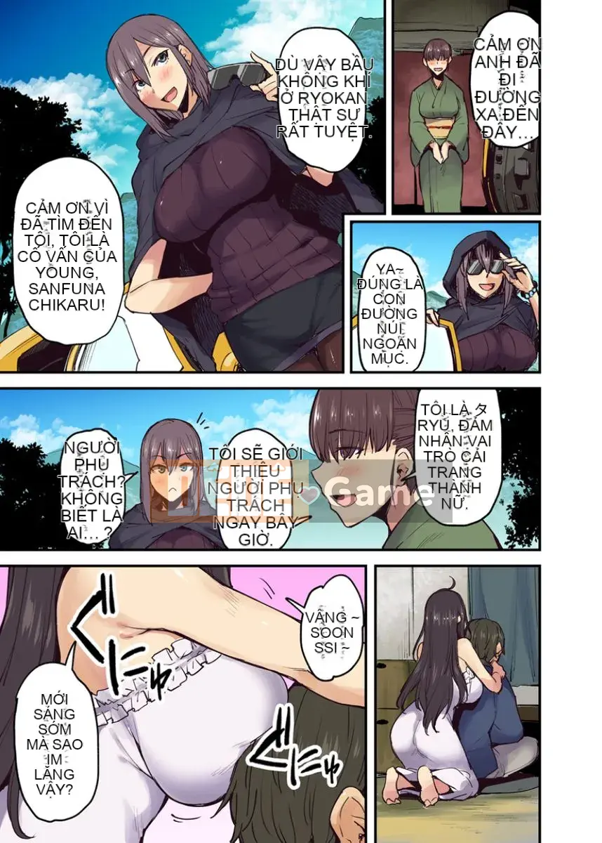 [Yonezo] Vếu sống trong ryokan ~Bạn sẽ không phát hiện ra ngay cả khi bạn quan hệ tình dục trong bồn tắm nhiều mây~ Ch.1-9