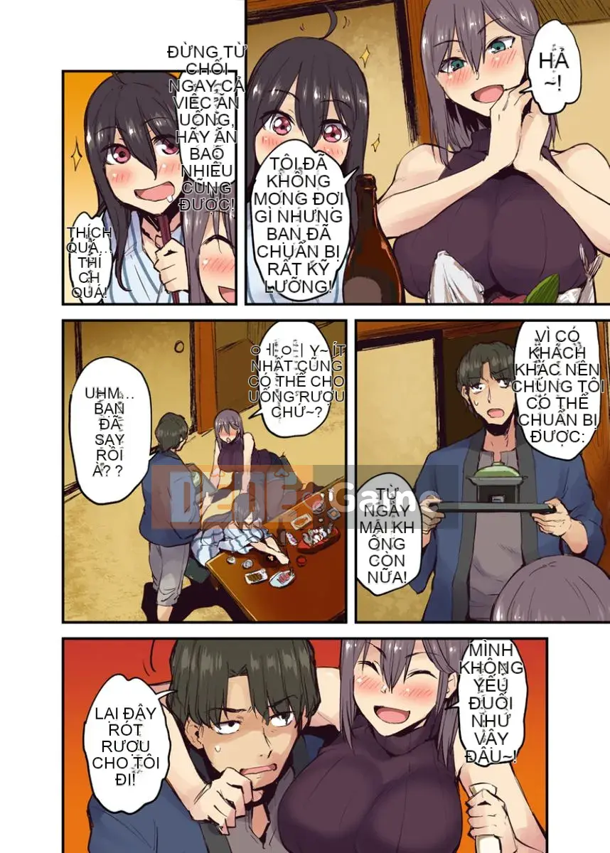 [Yonezo] Vếu sống trong ryokan ~Bạn sẽ không phát hiện ra ngay cả khi bạn quan hệ tình dục trong bồn tắm nhiều mây~ Ch.1-9