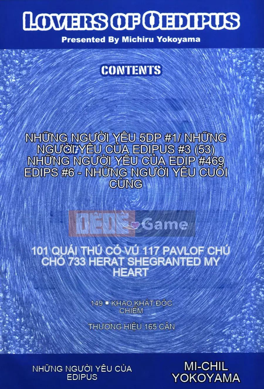 [Yokoyama Michiru] Những người yêu thích Oedipus