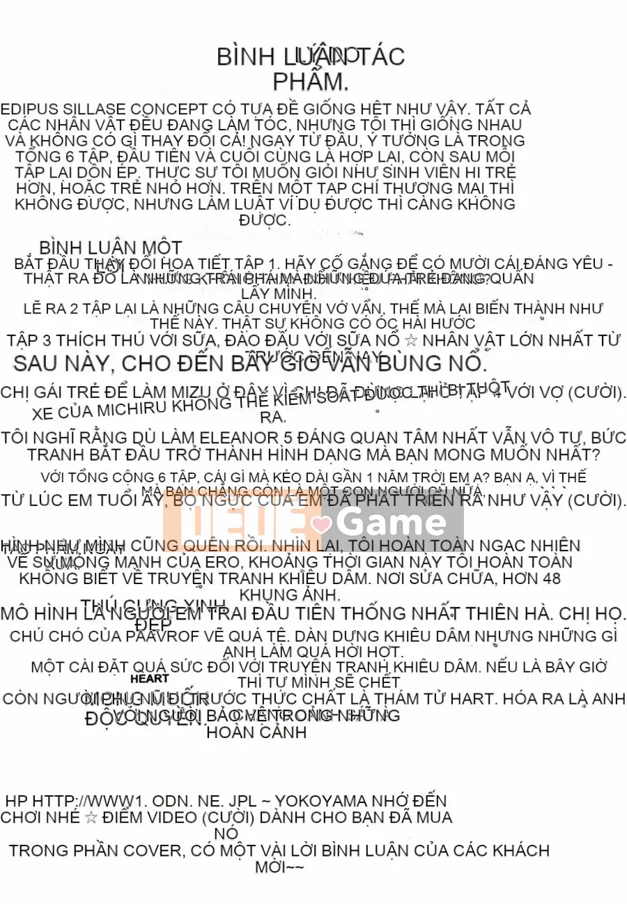 [Yokoyama Michiru] Những người yêu thích Oedipus