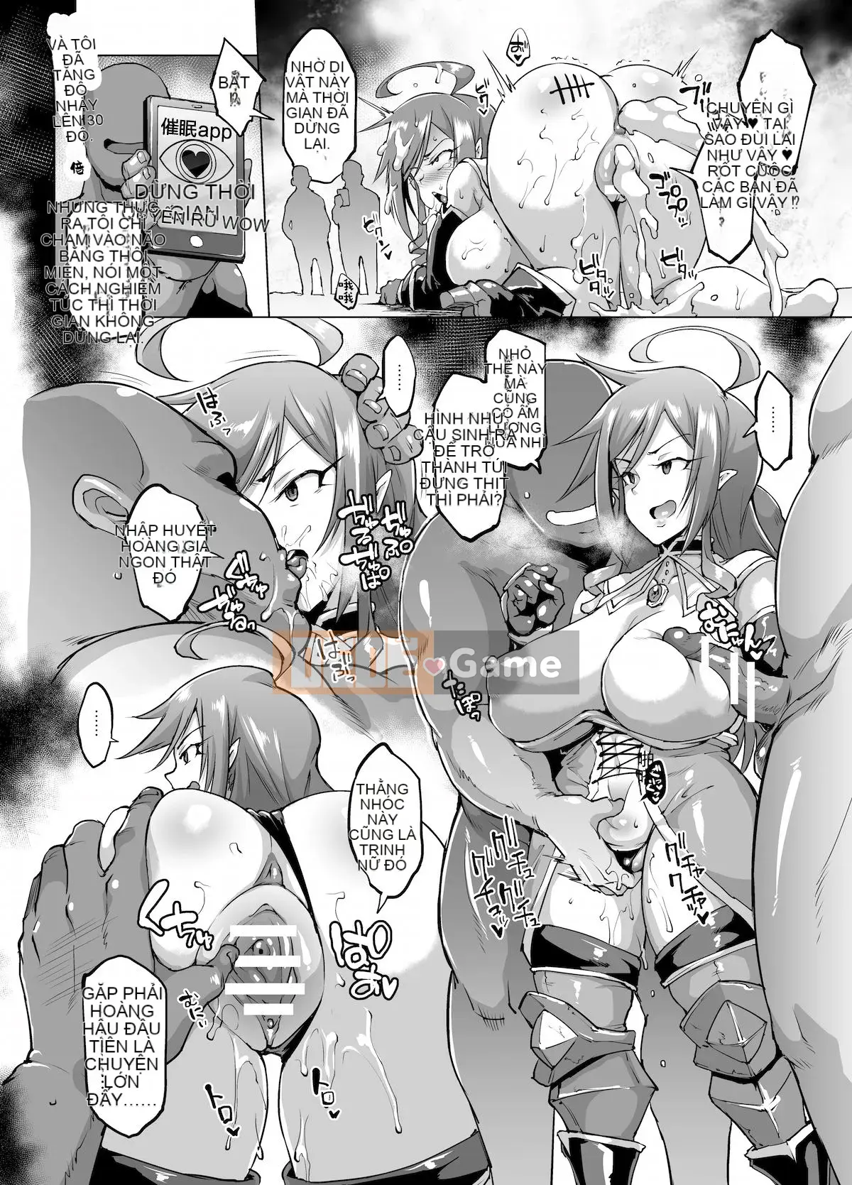 [Kanno Hitori] Ứng dụng thôi miên x Ngừng thời gian Fantasia