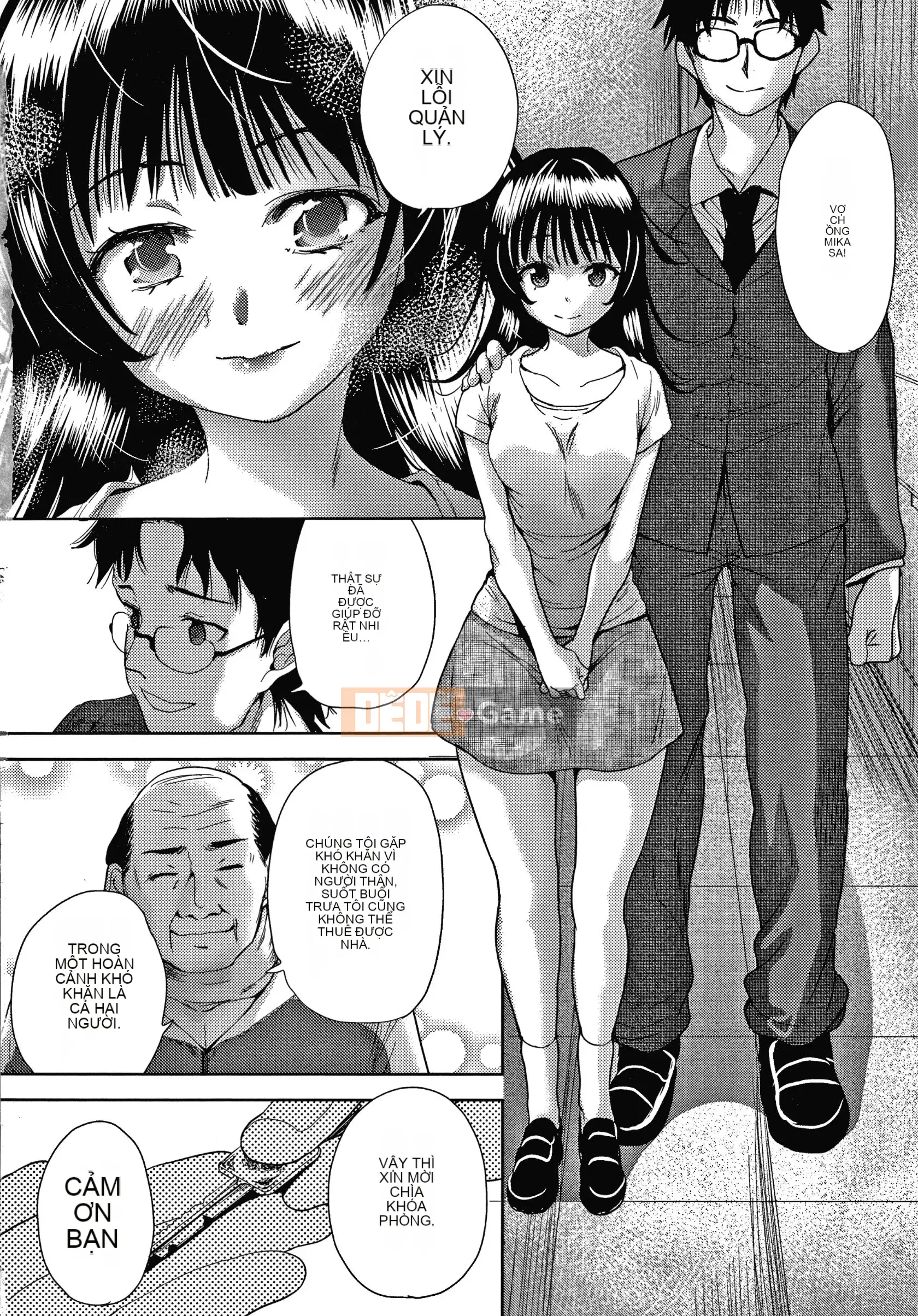 [Tetsuna] Người quản lý khu nhà ở là loại đàn ông tồi tệ nhất khi thích cắm sừng vợ và con gái mình