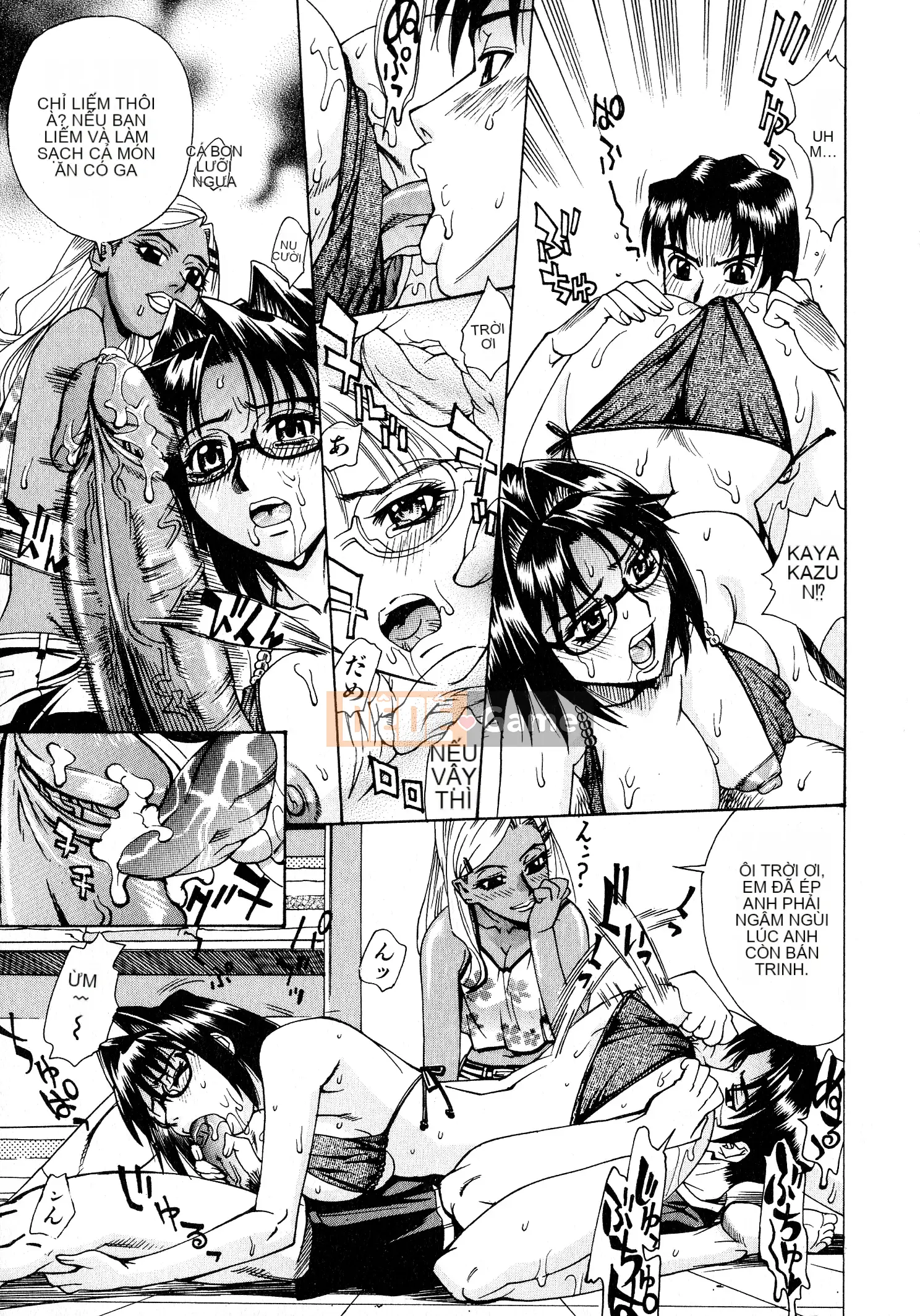 [Kataru Makibe] Trêu ghẹo bộ ngực bẩn