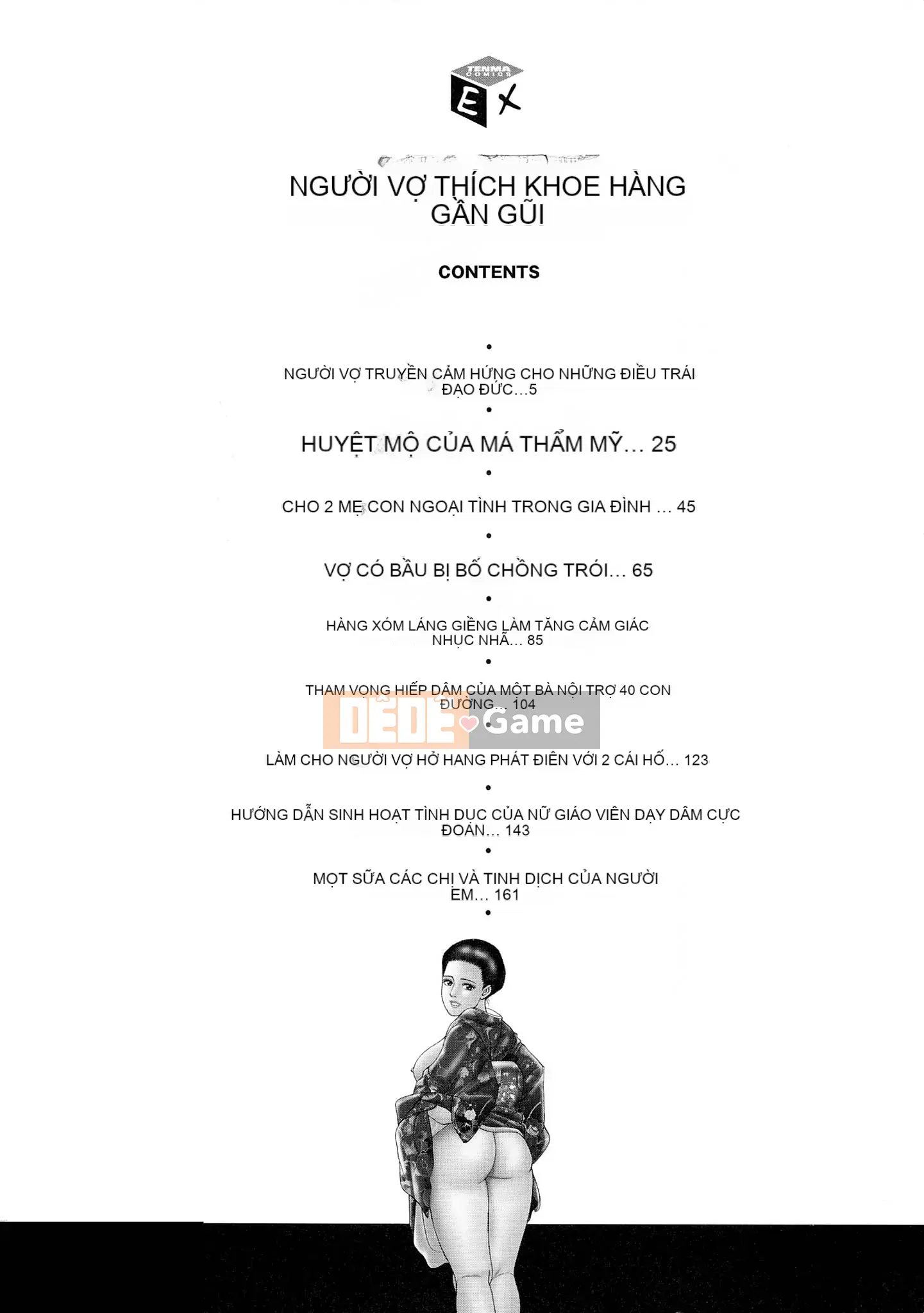 [Kenichi Kitano] Tiếp xúc với vợ yêu gậy loạn luân