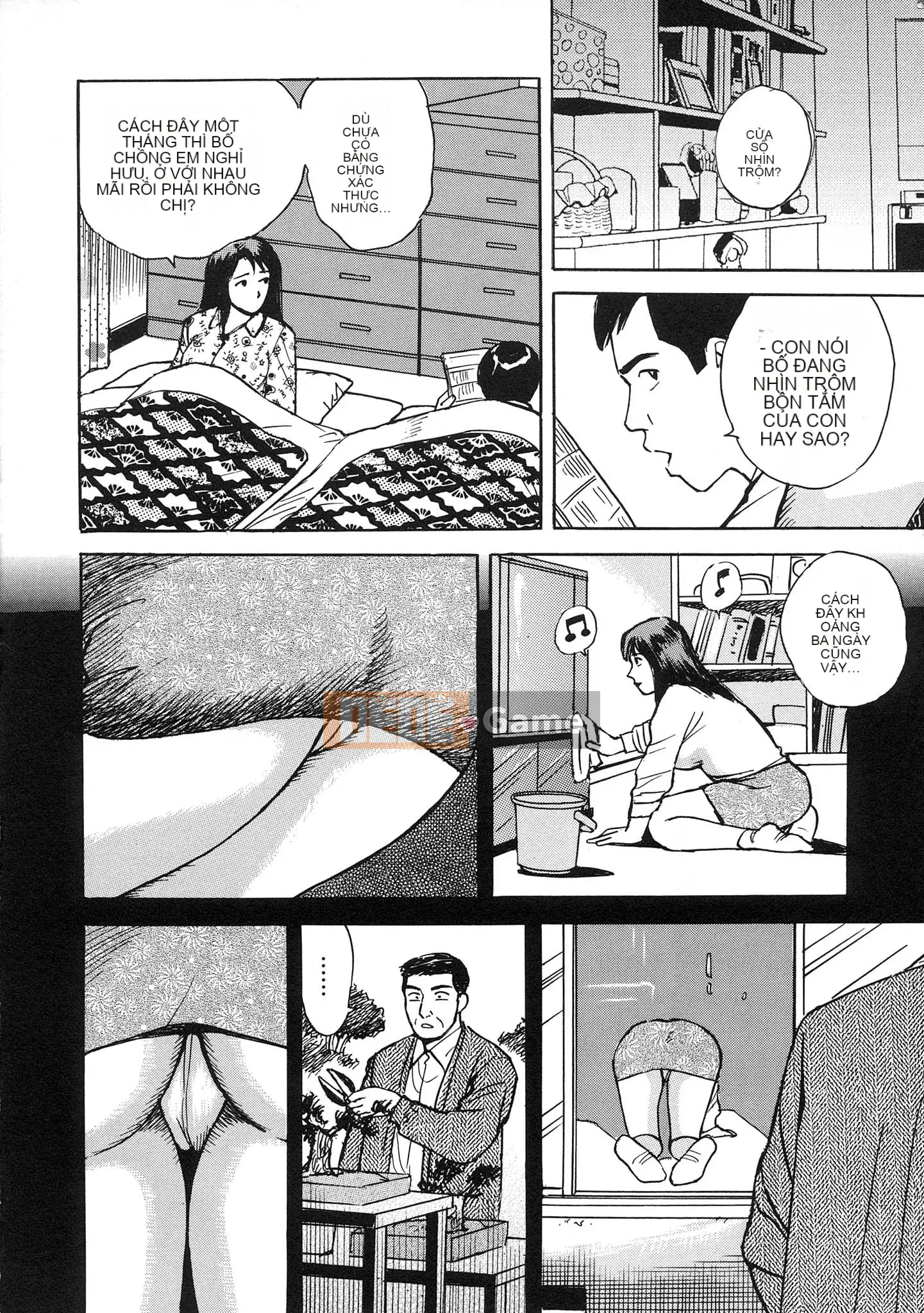 [Kenichi Kitano] Tiếp xúc với vợ yêu gậy loạn luân