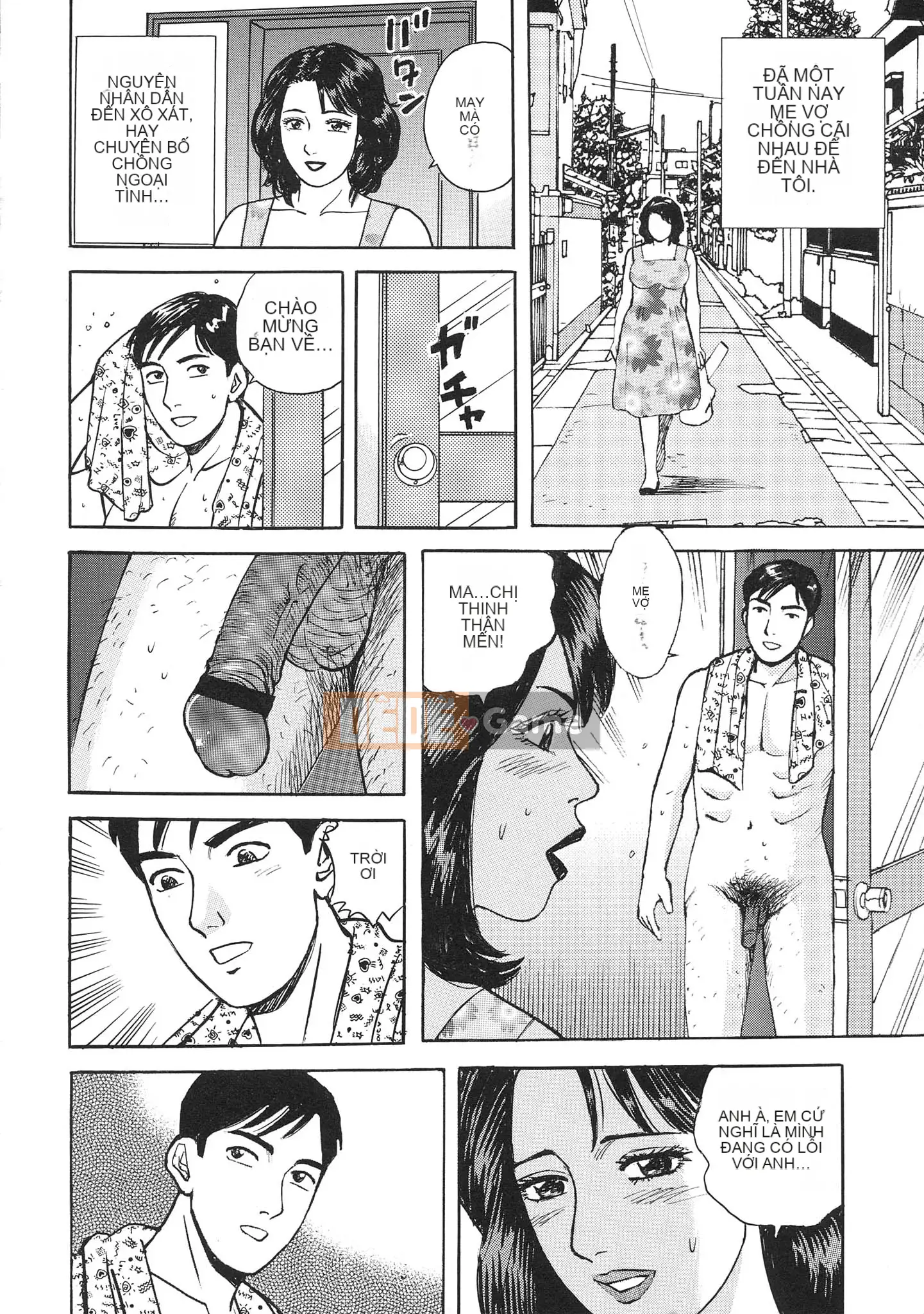 [Kenichi Kitano] Tiếp xúc với vợ yêu gậy loạn luân