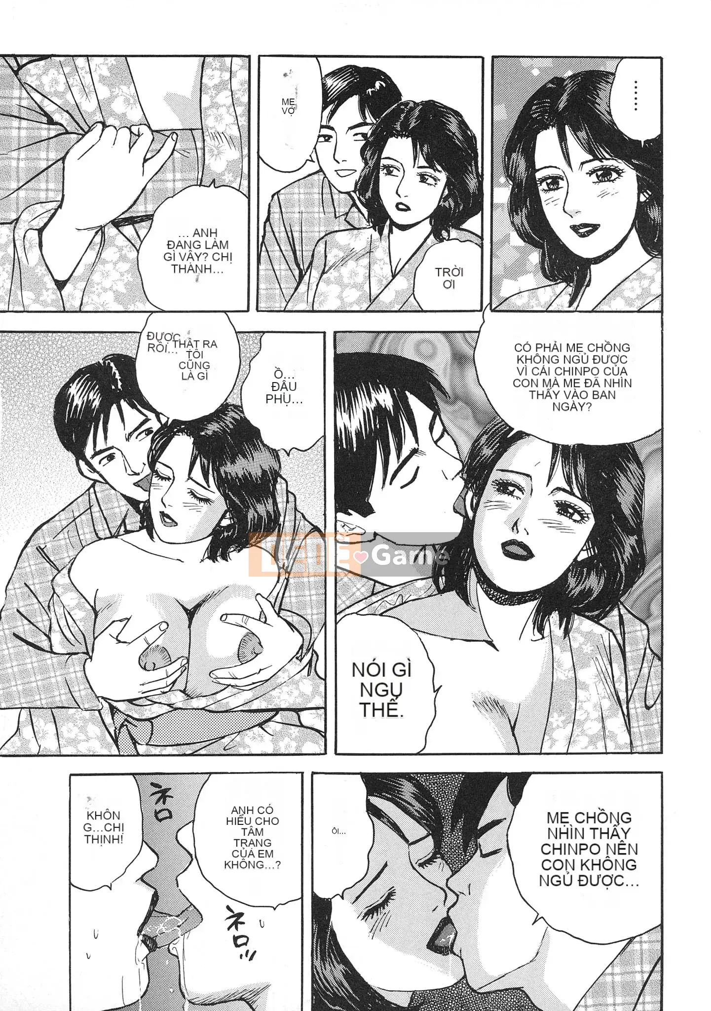 [Kenichi Kitano] Tiếp xúc với vợ yêu gậy loạn luân