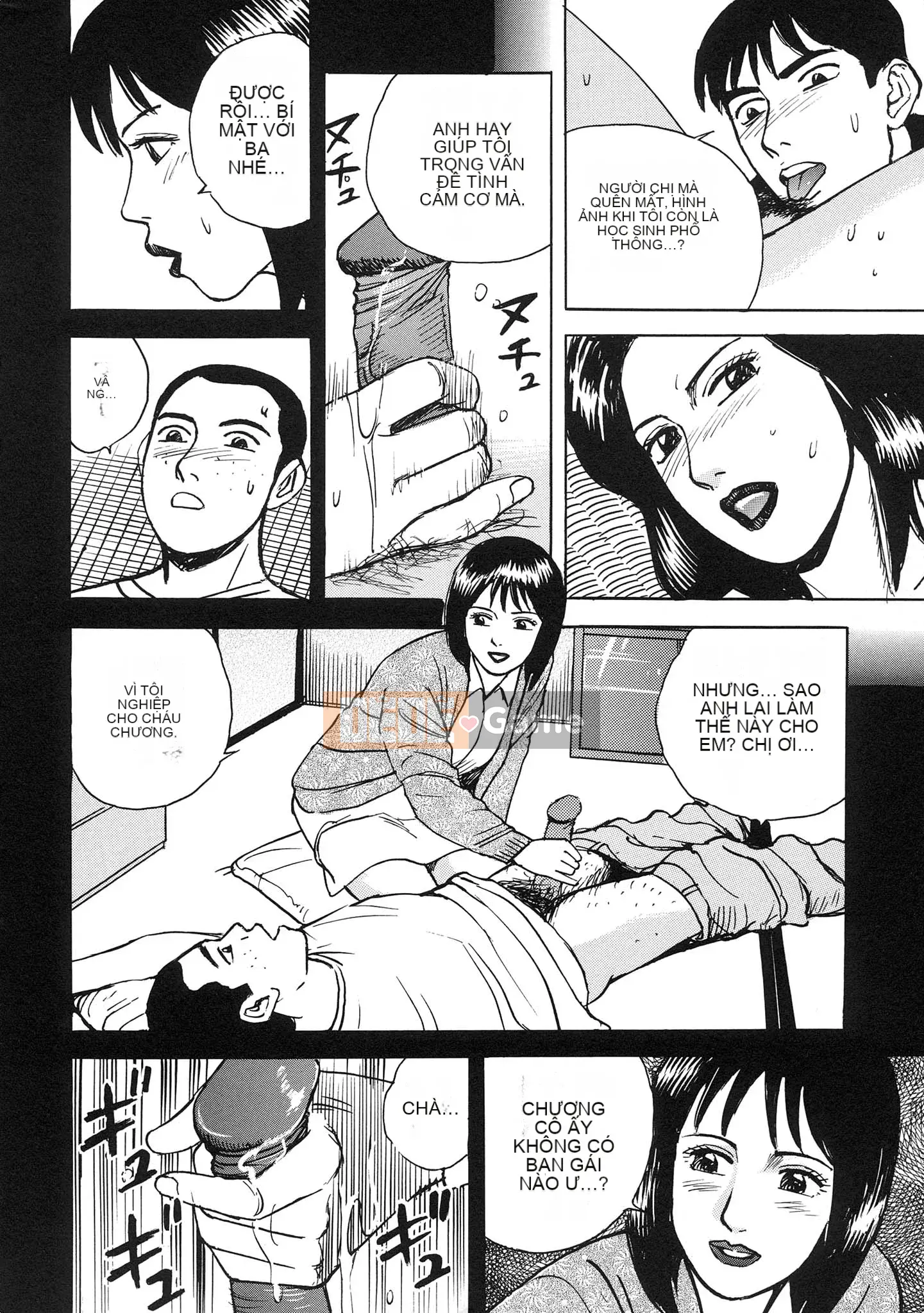 [Kenichi Kitano] Tiếp xúc với vợ yêu gậy loạn luân