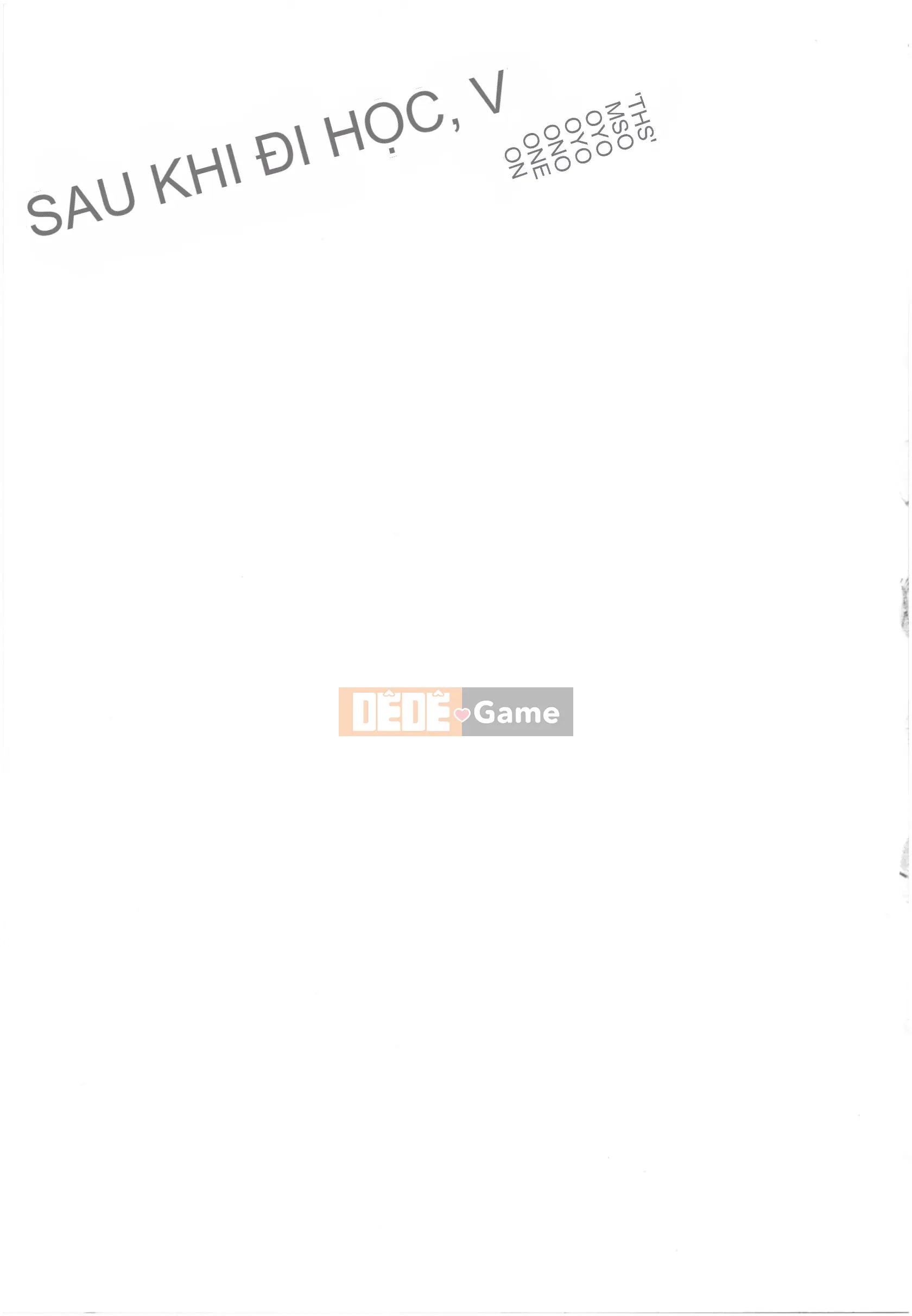 [Khoai tây] Thiên đường Houkago