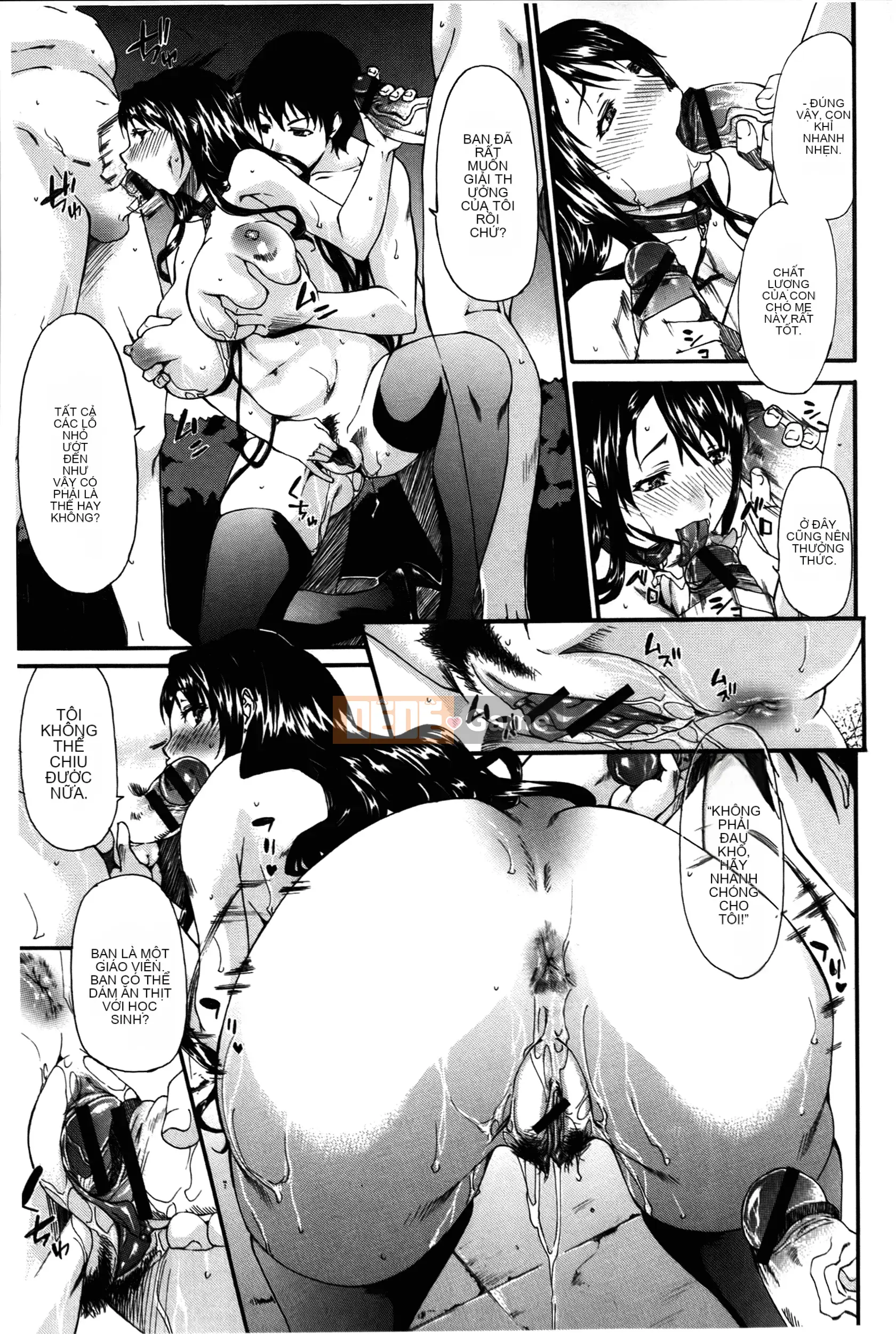 [Murasaki Minemi] Slut's Nest Bitches tranh giành con cặc của tôi