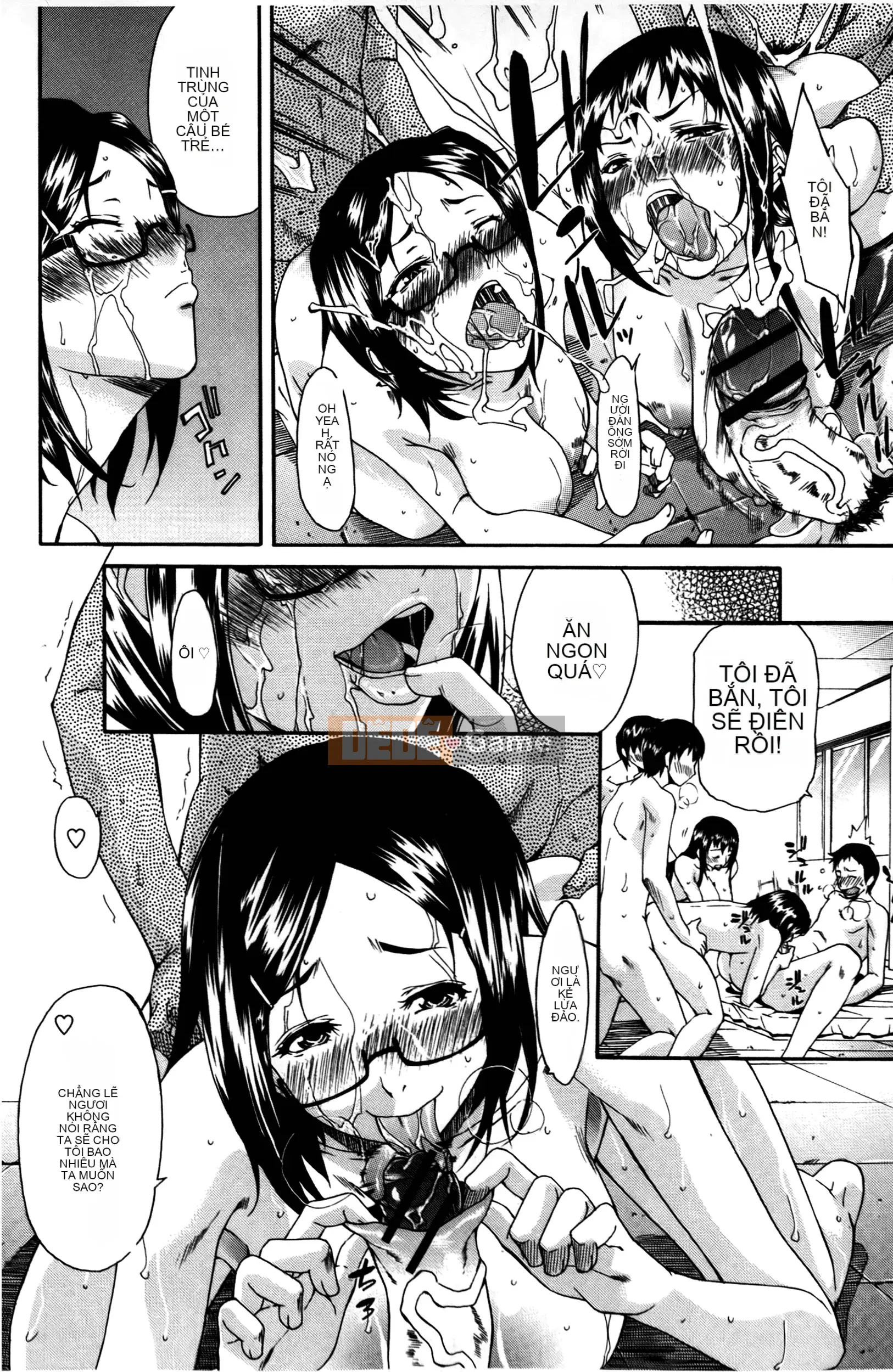 [Murasaki Minemi] Slut's Nest Bitches tranh giành con cặc của tôi