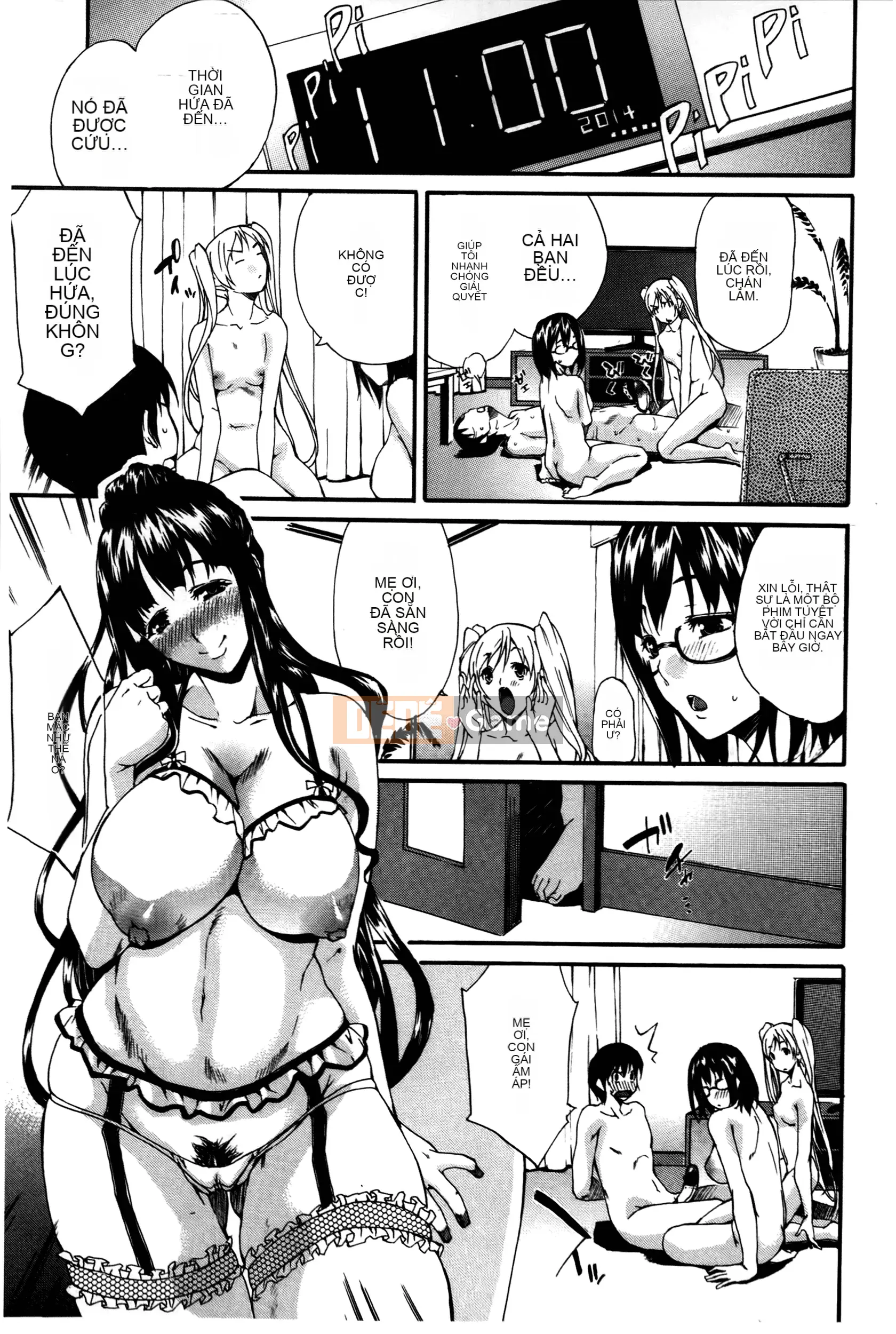 [Murasaki Minemi] Slut's Nest Bitches tranh giành con cặc của tôi