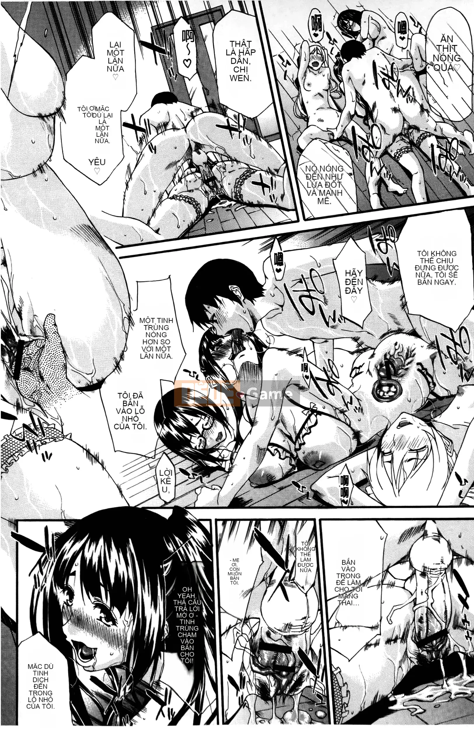 [Murasaki Minemi] Slut's Nest Bitches tranh giành con cặc của tôi