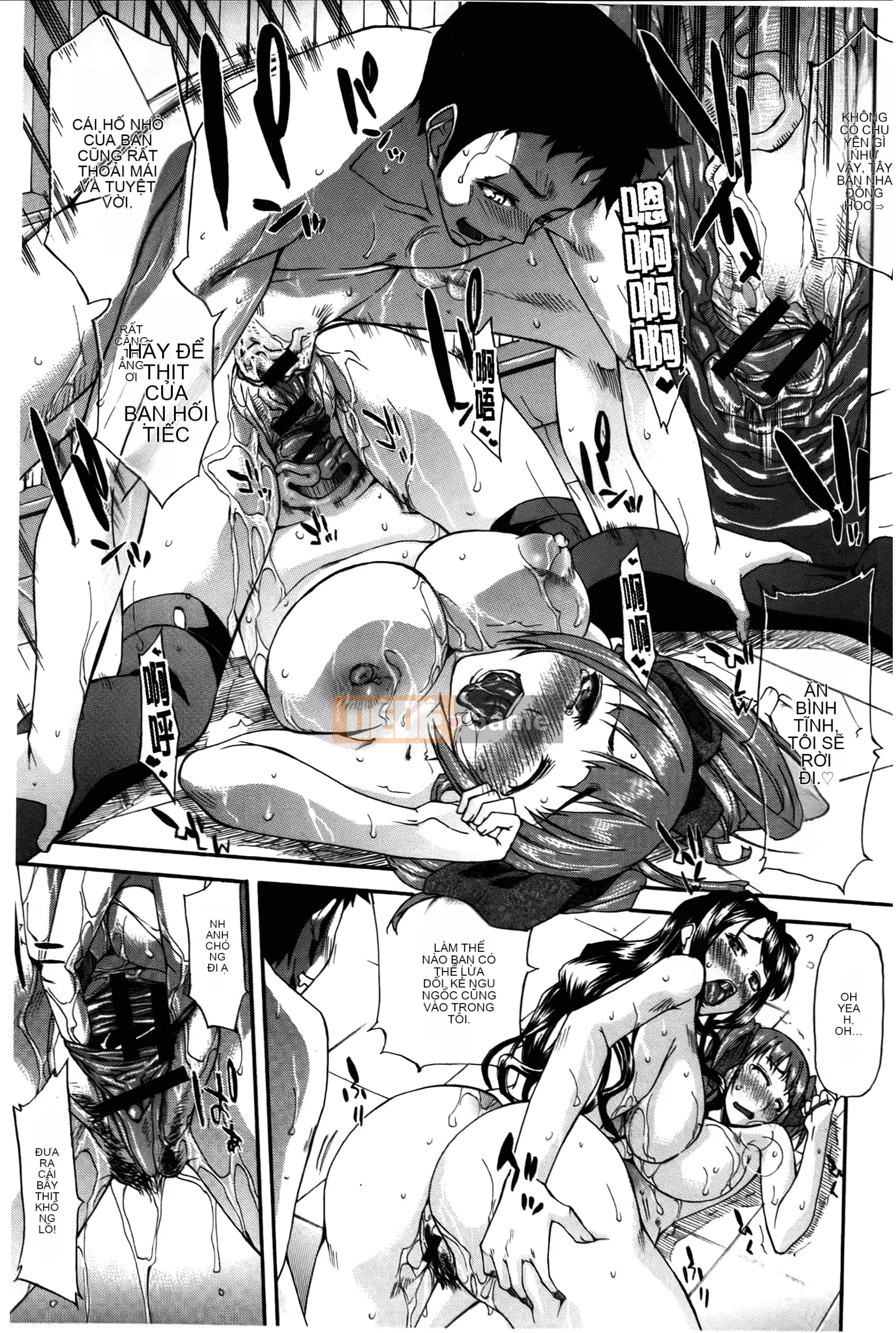 [Murasaki Minemi] Slut's Nest Bitches tranh giành con cặc của tôi