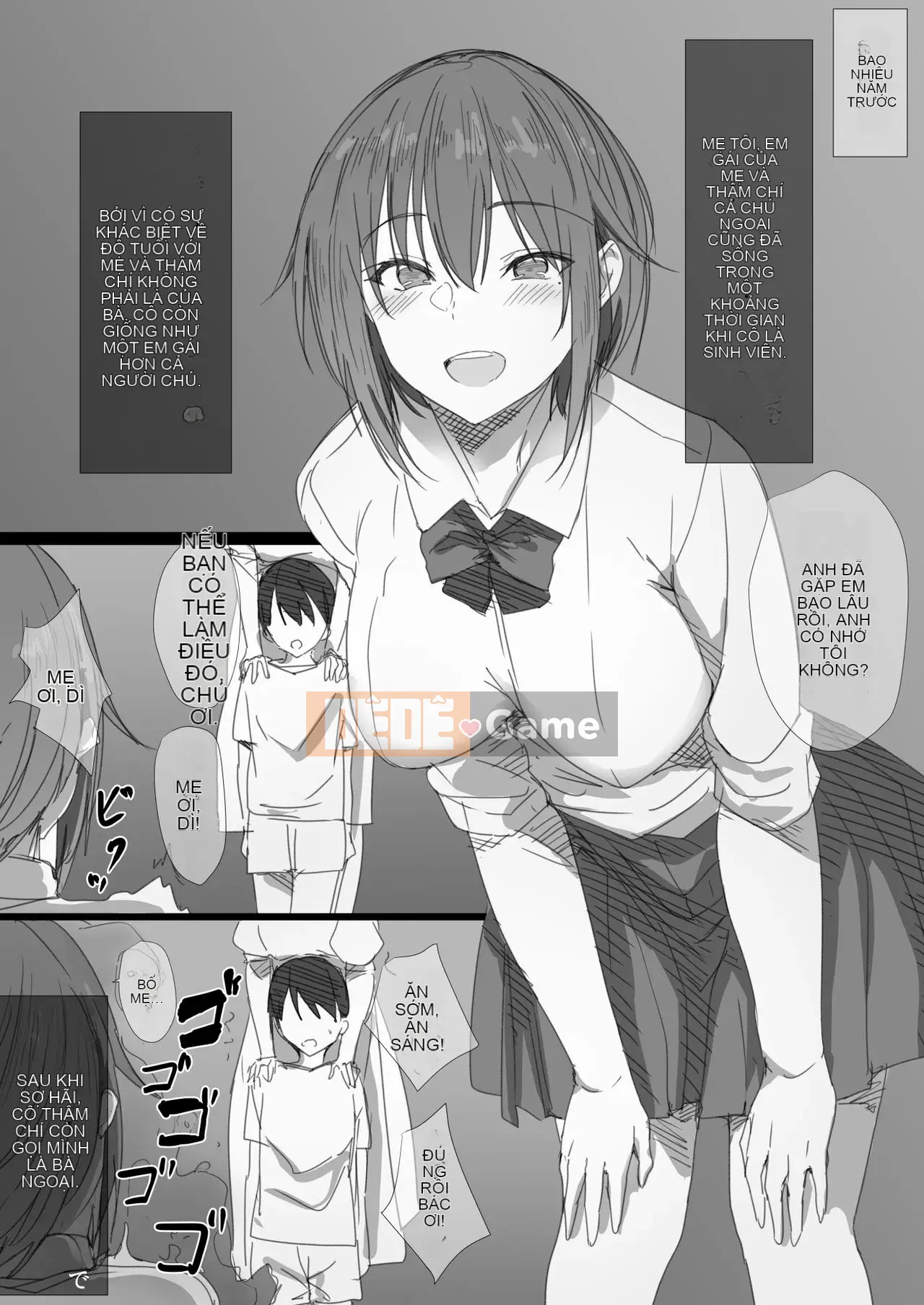 [Haripoteto] Mối tình đầu của tôi, dì tôi, đã bỏ nhà ra đi!